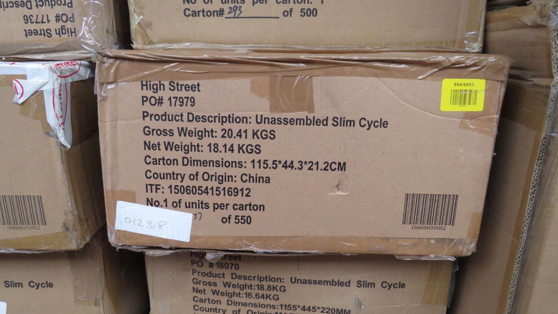 | 1X | SLIM CYCLE EXERCISE MACHINE | UNCHECKED AND BOXED | NO ONLINE RE-SALE | SKU- | RRP£199.99 |