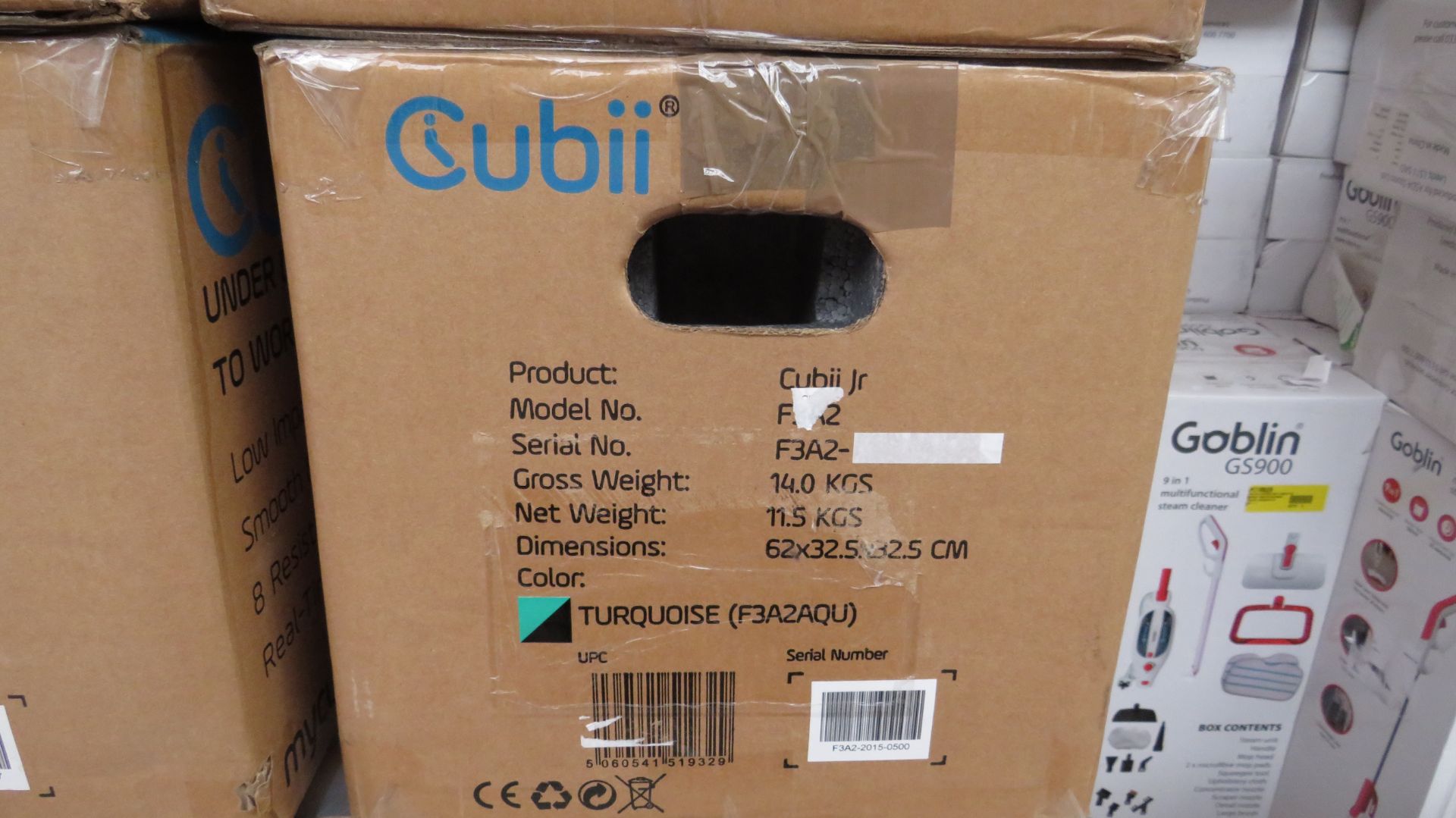 | 1X | CUBII UNDER DESK ELLIPTICAL WORKOUT | UNCHECKED & BOXED | NO ONLINE RE-SALE | RRP £179.99 |