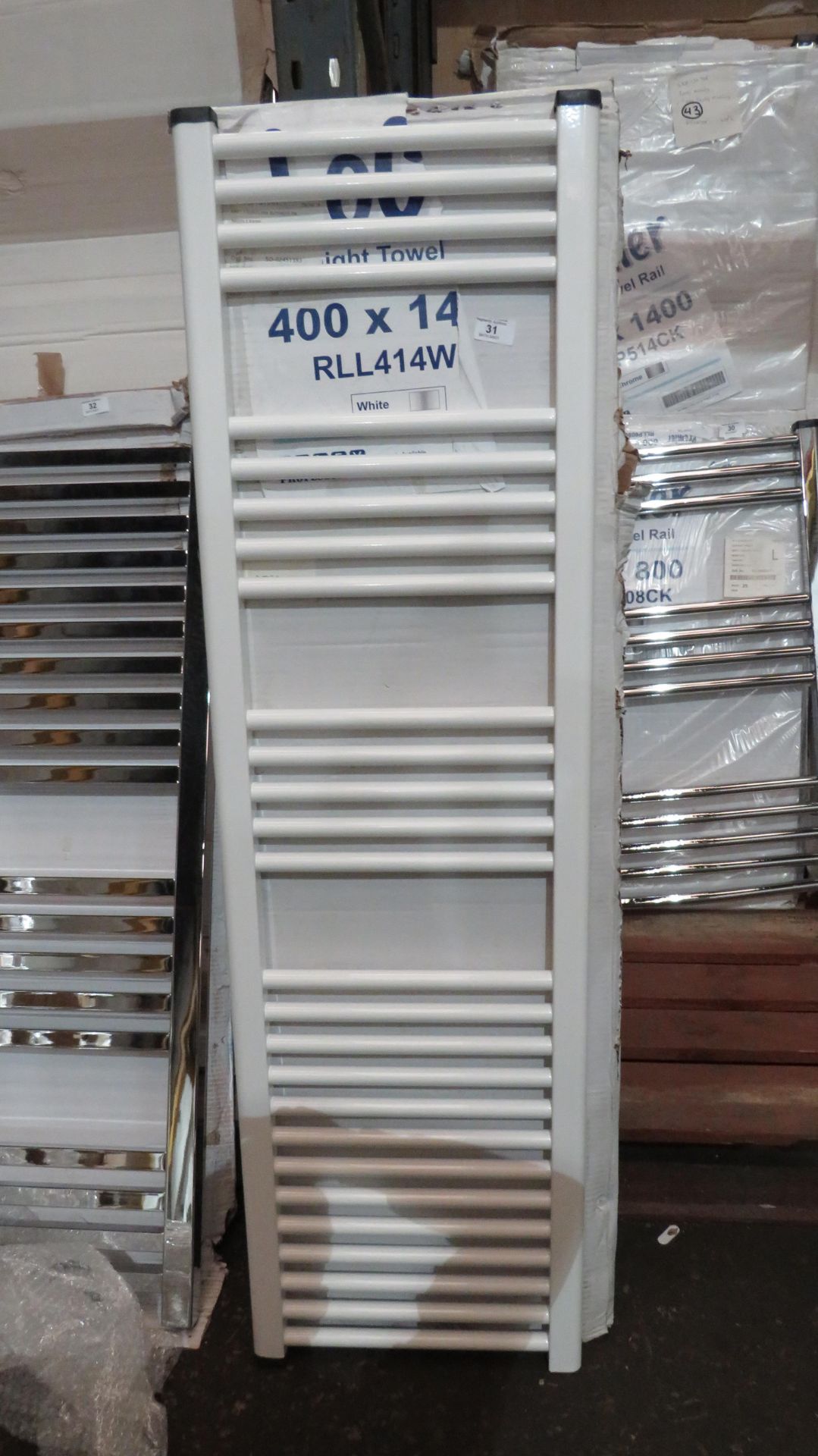 Loco 400x1400mm towel radiator, Please note, this radiator is ex-display and may contain minor marks
