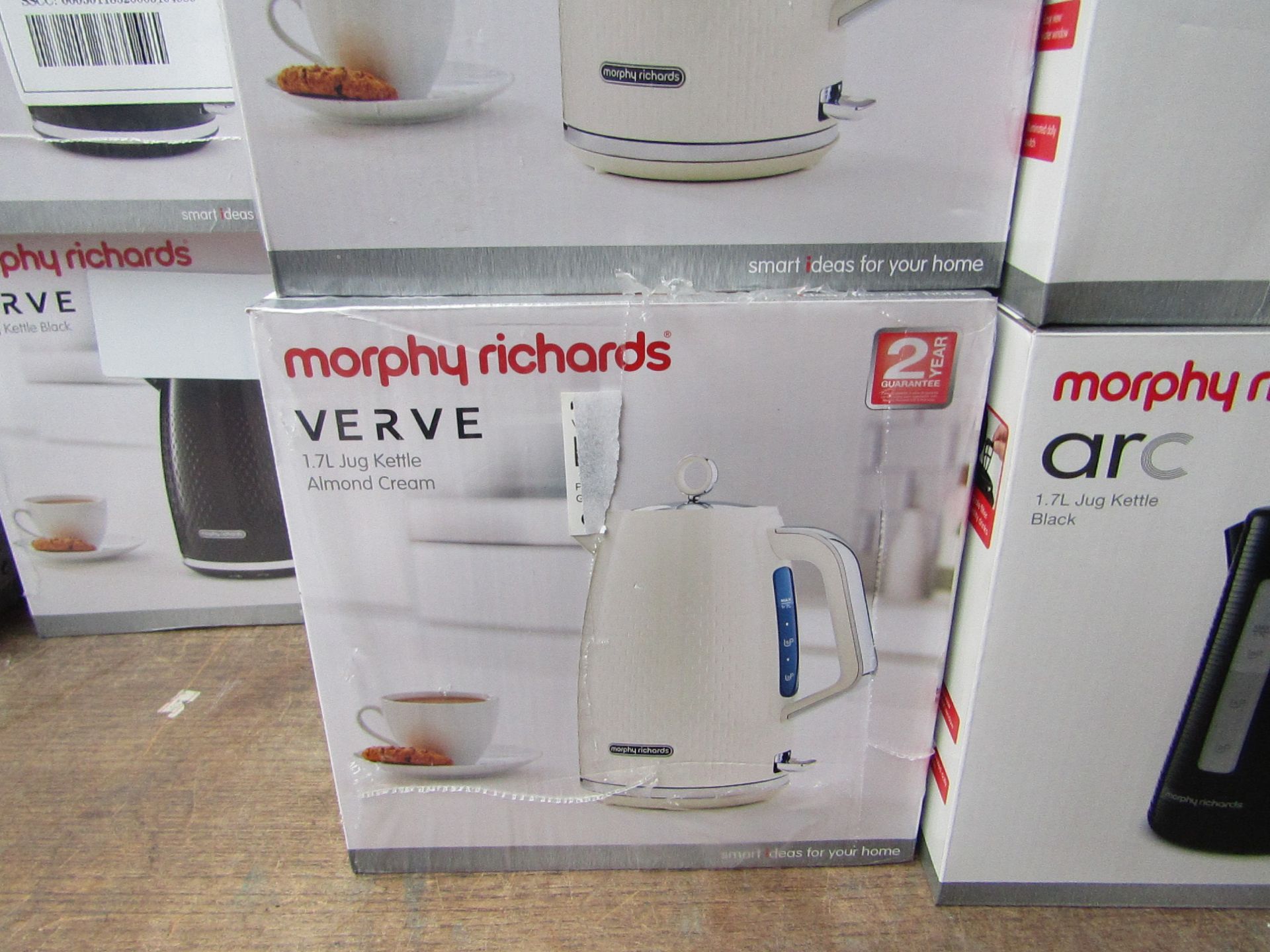 Morphy Richards Verve 1.7L jug cream kettle, brand new and boxed. RRP £42.99