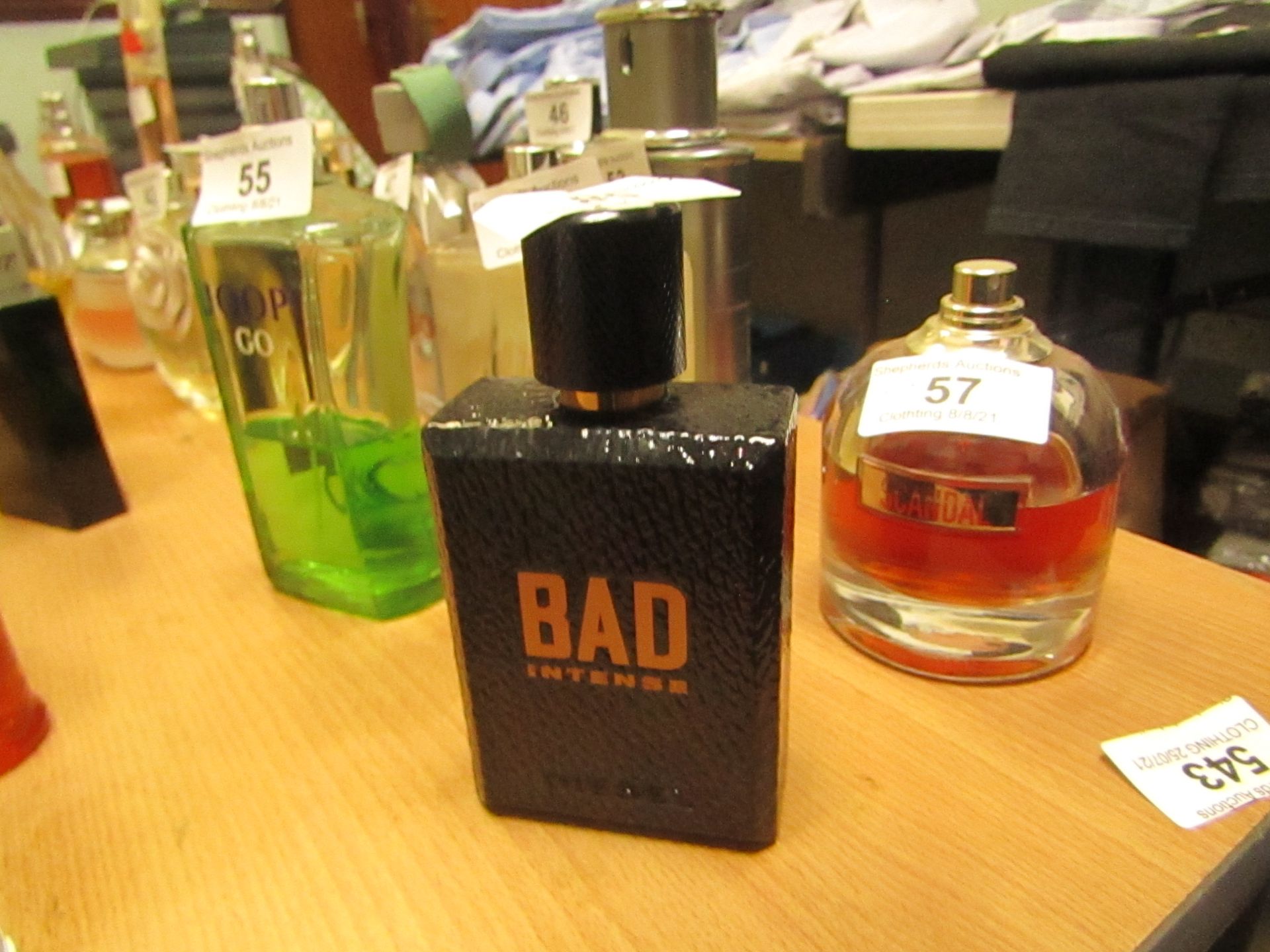 Diesel Bad Eau De Parfum Pour Homme 75ml approx 70% Full