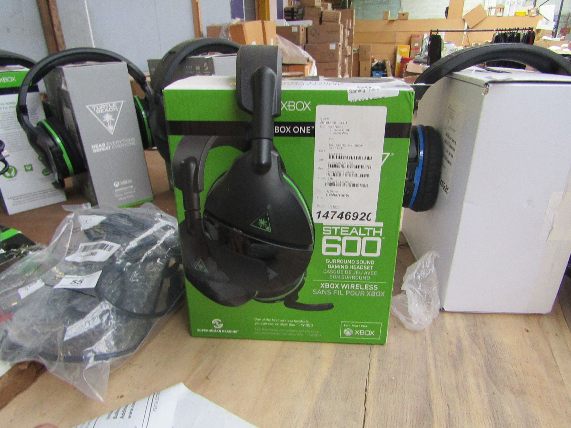 Turtle Beach Stealth 700 Wirelss Gaming Headset - For Xbox - TW for sound & Boxed - RRP £130