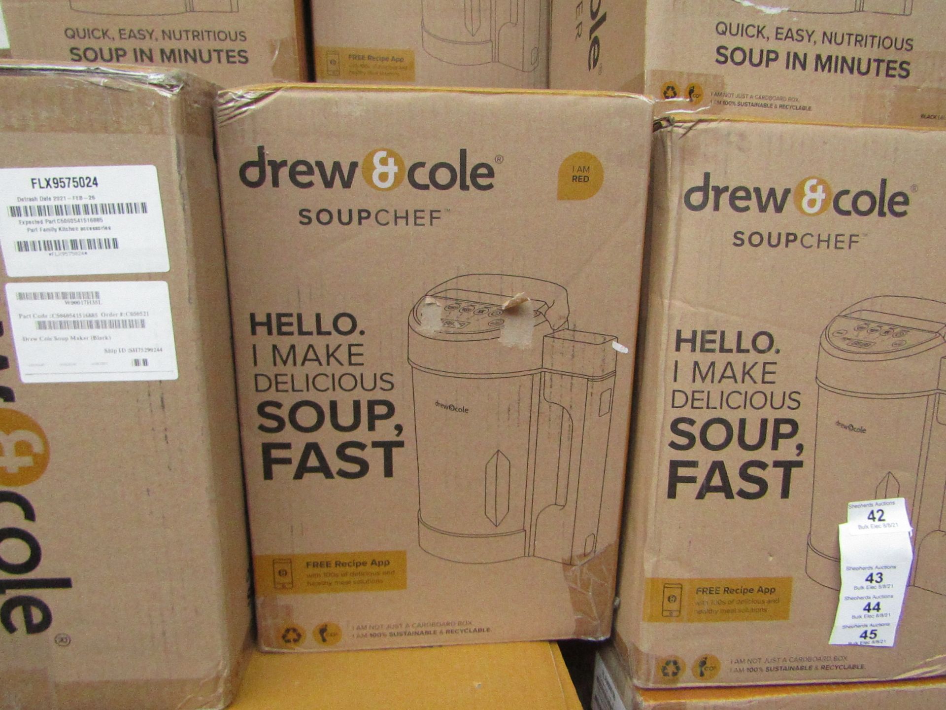 | 10X | DREW AND COLE SOUP CHEF | UNCHECKED & BOXED | NO ONLINE RESALE | SKU C5060541516809 | RRP £