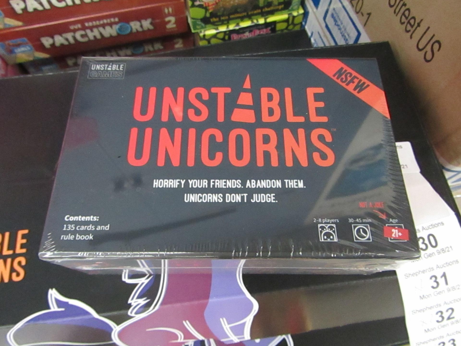 2x Unstopable Unicorn's - Card Game - New & Packaged.