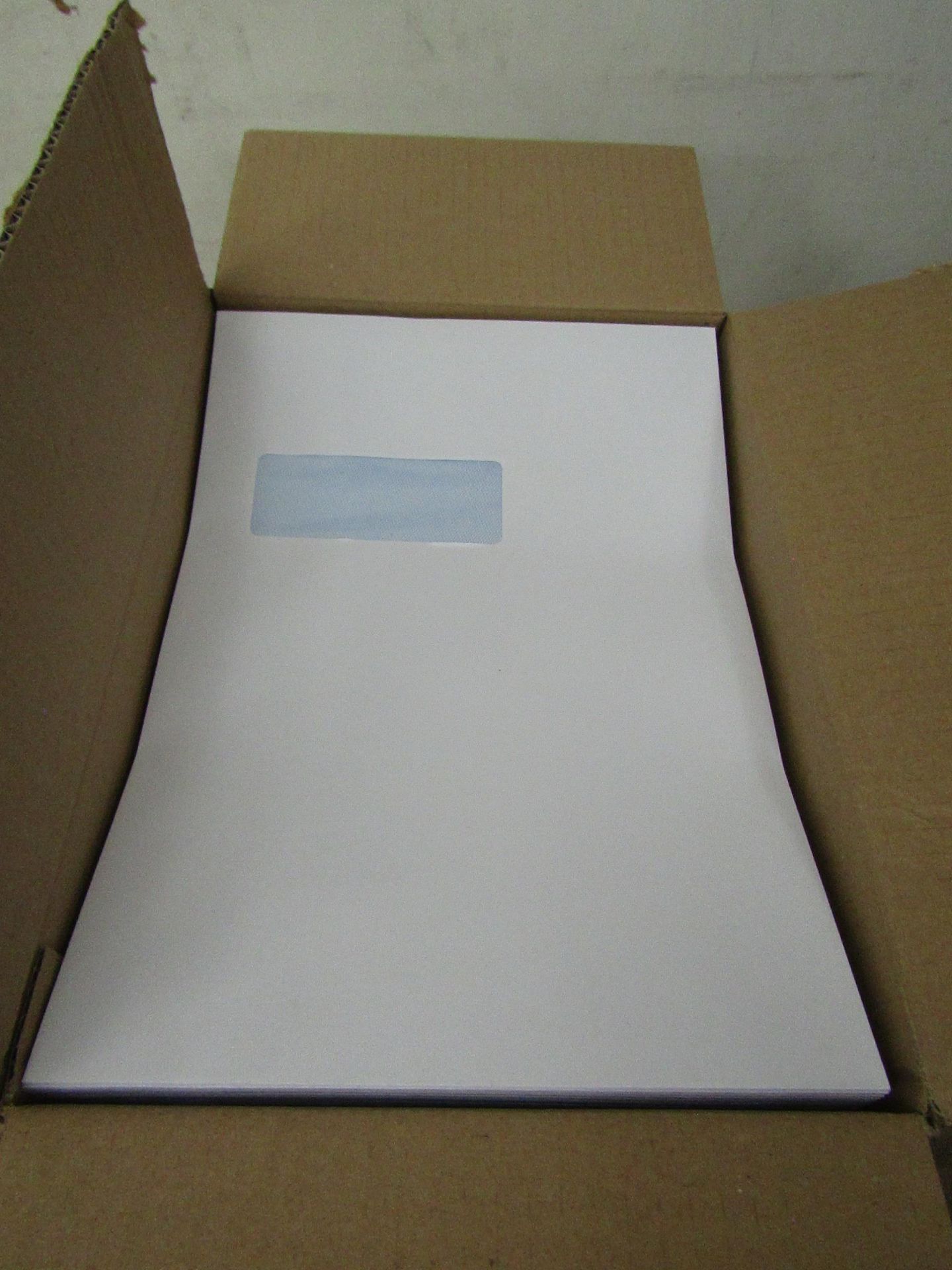 Box of Approx 250 White C4 Business envelopes.