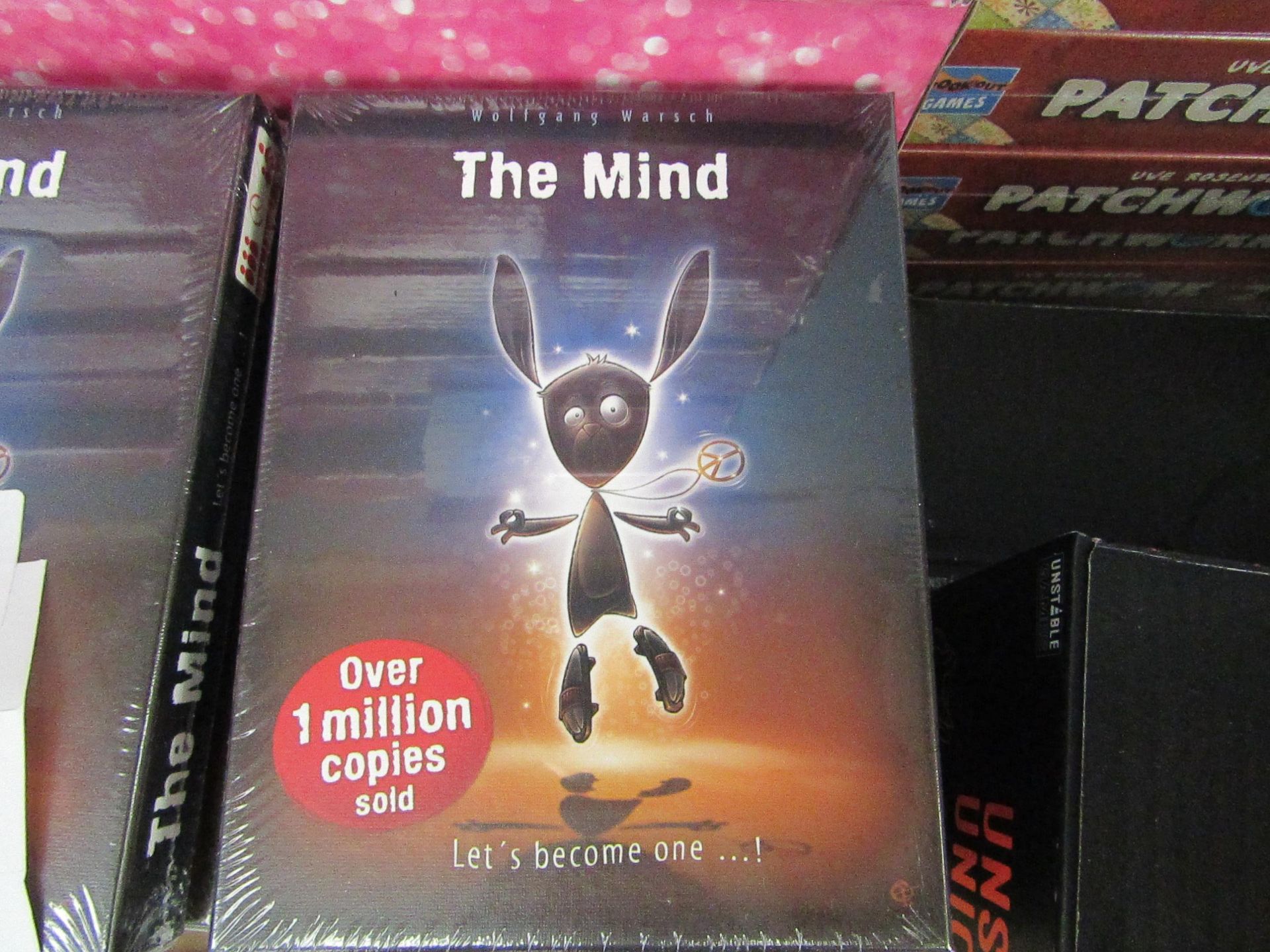 5x The Mind - Card Game - New & Packaged.