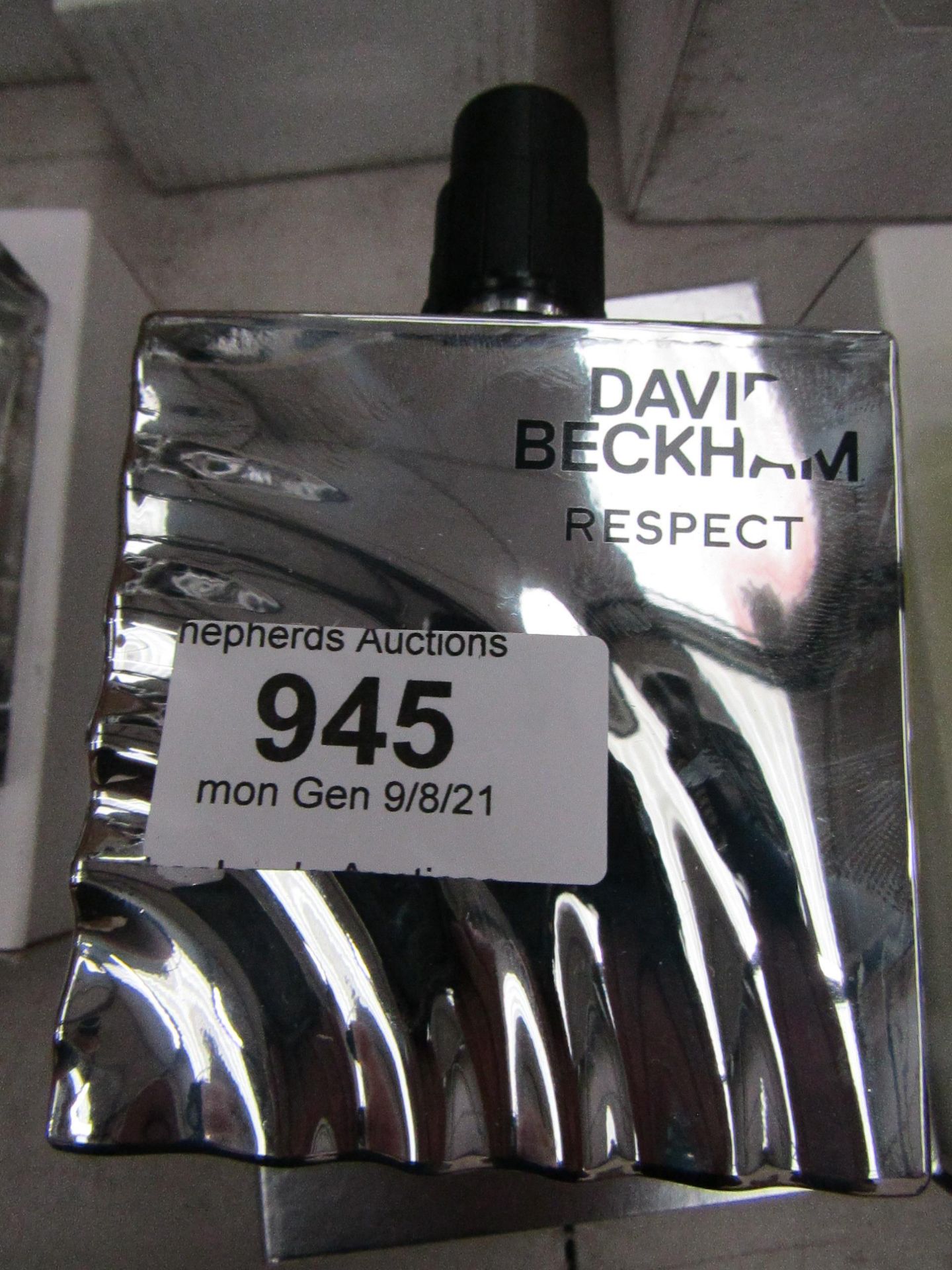 90ml Bottle of David Beckham Respect, Looks to be full