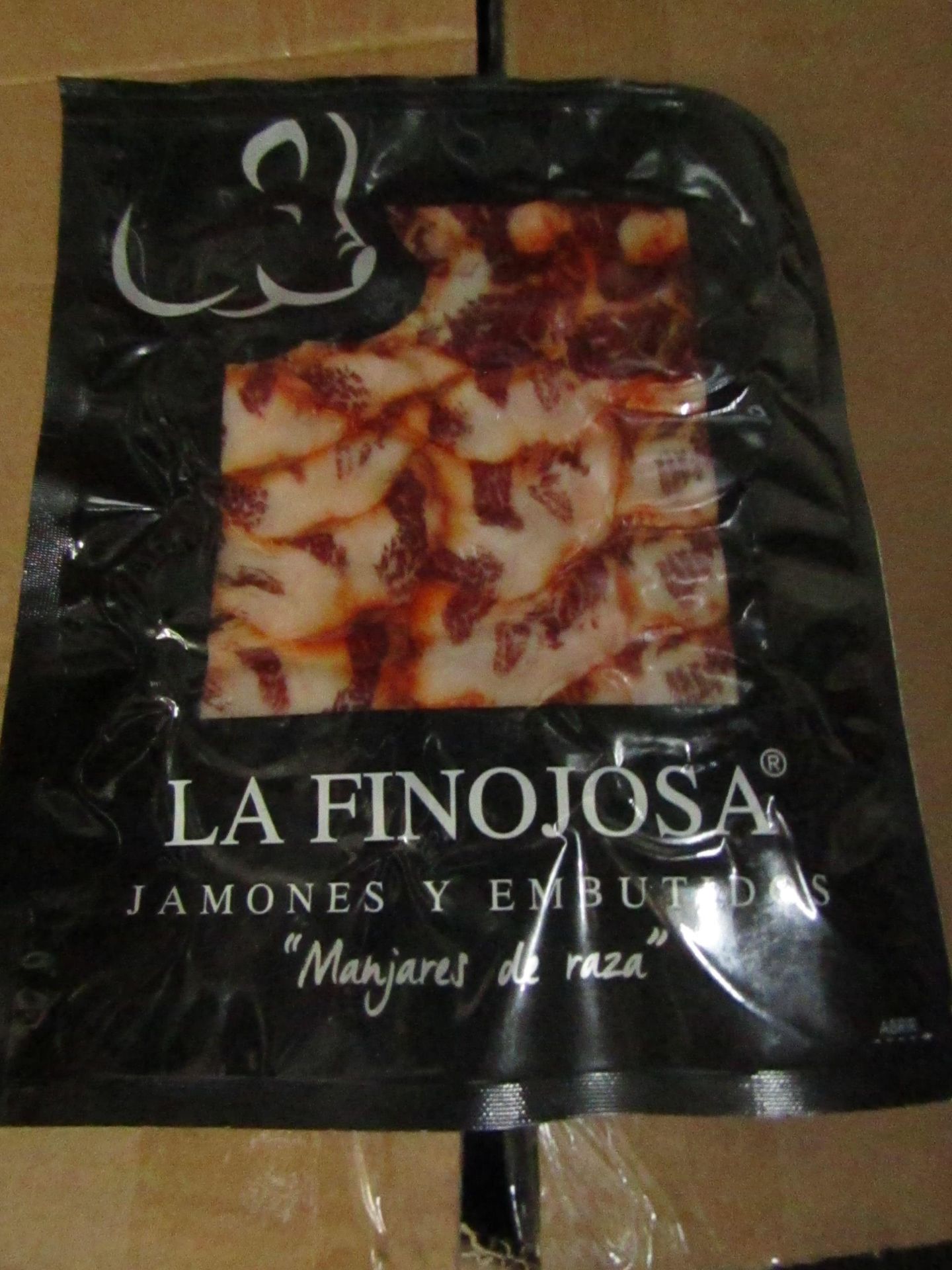 10 X 100G PACKETS LA FINOJOSA lOMITO BELLOTA 100%  IBERICO BB 13.3.22 RRP £10 PER PACKET IBERICO