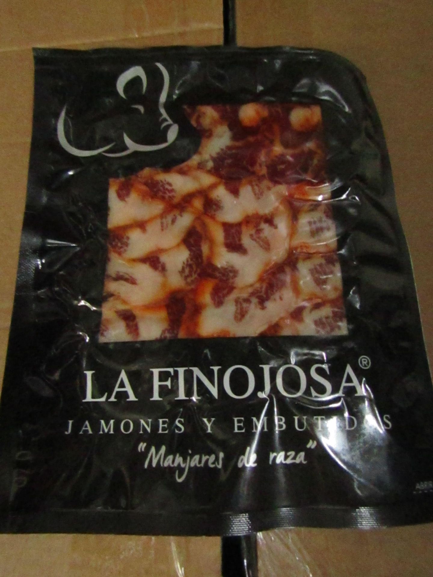 10 X 100G PACKETS LA FINOJOSA lOMITO BELLOTA 100%  IBERICO BB 13.3.22 RRP £10 PER PACKET IBERICO