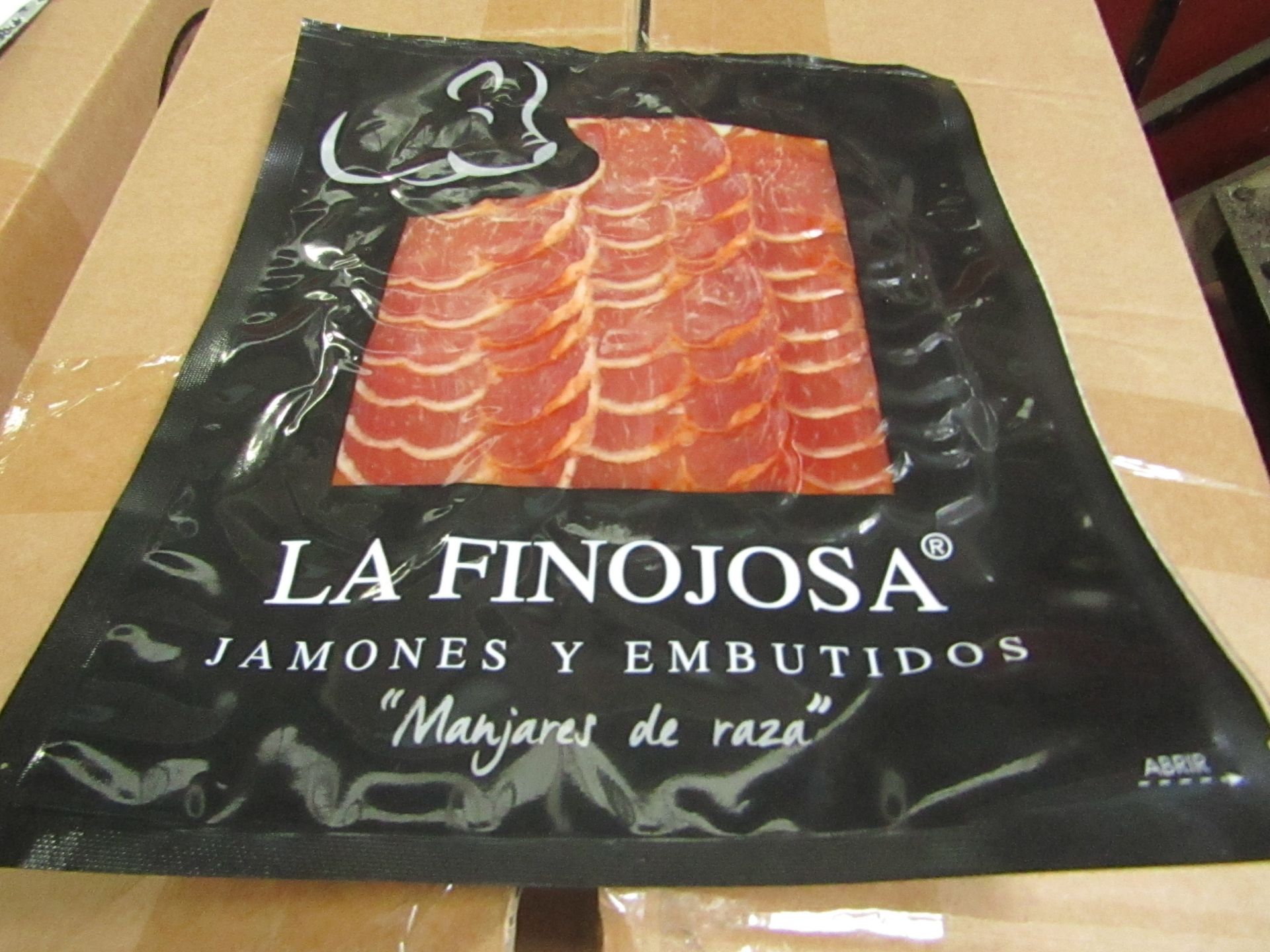 10 x La Finojosa 100g Packets Hand Carved Iberico Ham BB 7.3.22 RRP £24.50 per packet on Amazon