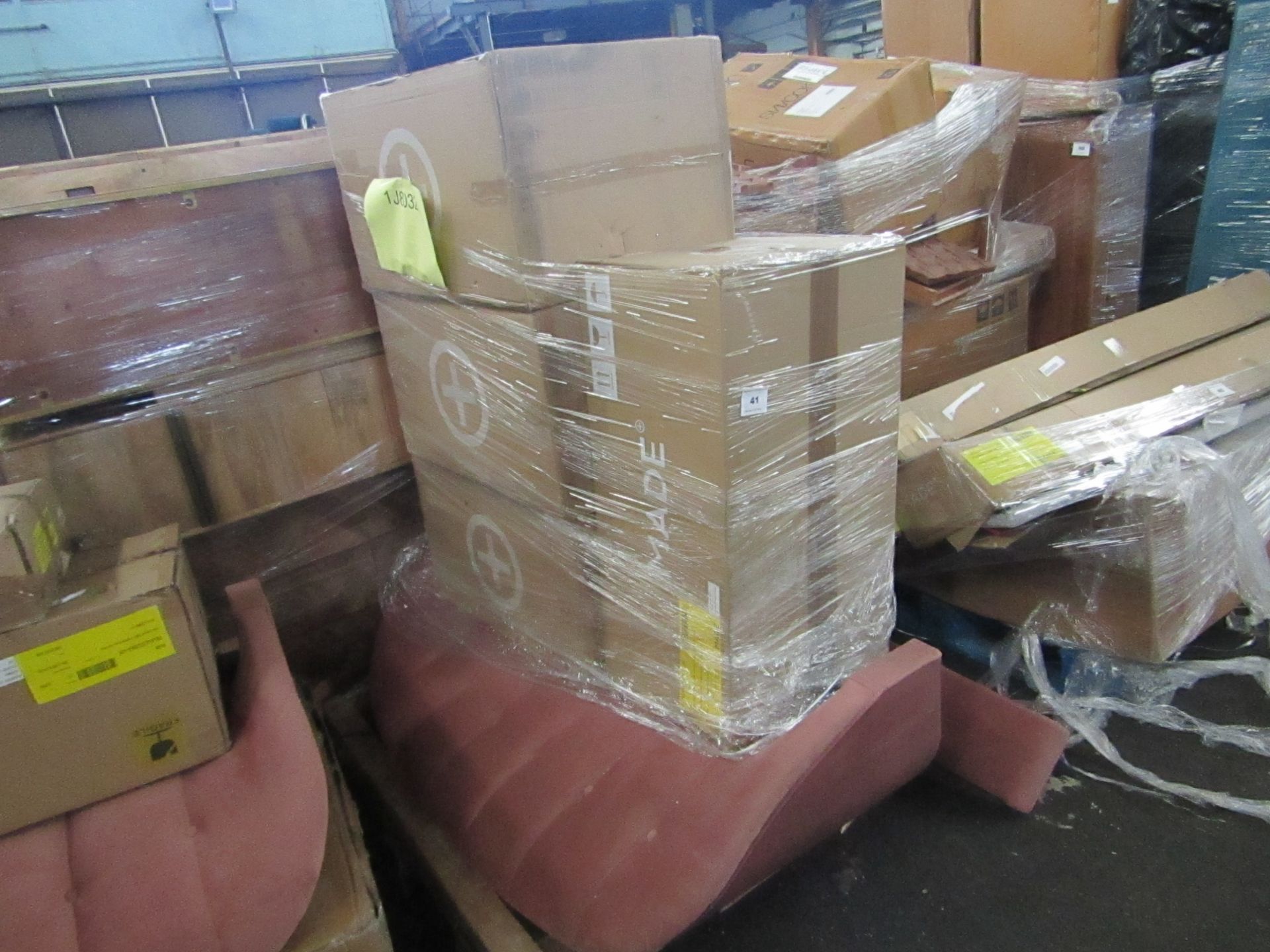 | 1X | PALLET OF FAULTY / MISSING PARTS / DAMAGED CUSTOMER RETURNS MADE.COM STOCK UNMANIFESTED |