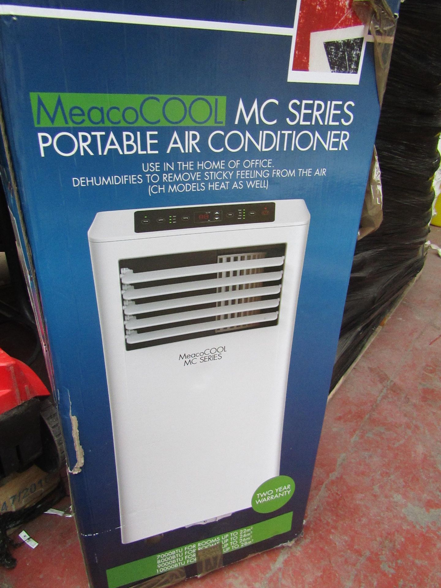 Meaco - MC Series Portable Air Conditioner - Untested & Boxed. RRP £350.00