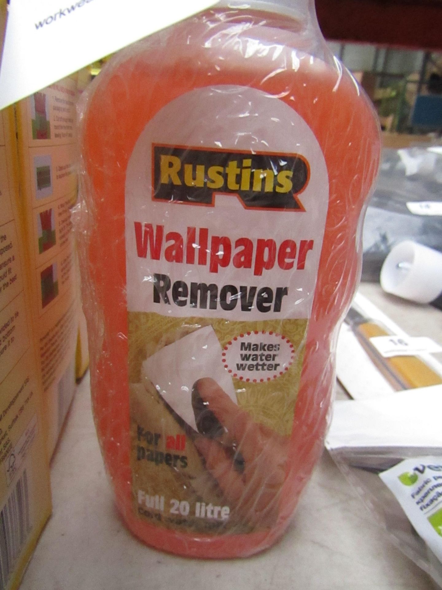 4x Rustins - Wallpaper Remover - 300ml Bottles - New & Packaged.
