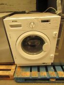 Prima intergrated Washing machine- Model PRLD370 - Powers on but displays Error code E30, a quick