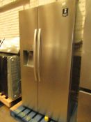 Hisense S694N411F American Fridge freezer with water dispenser, doesn’t get cold.