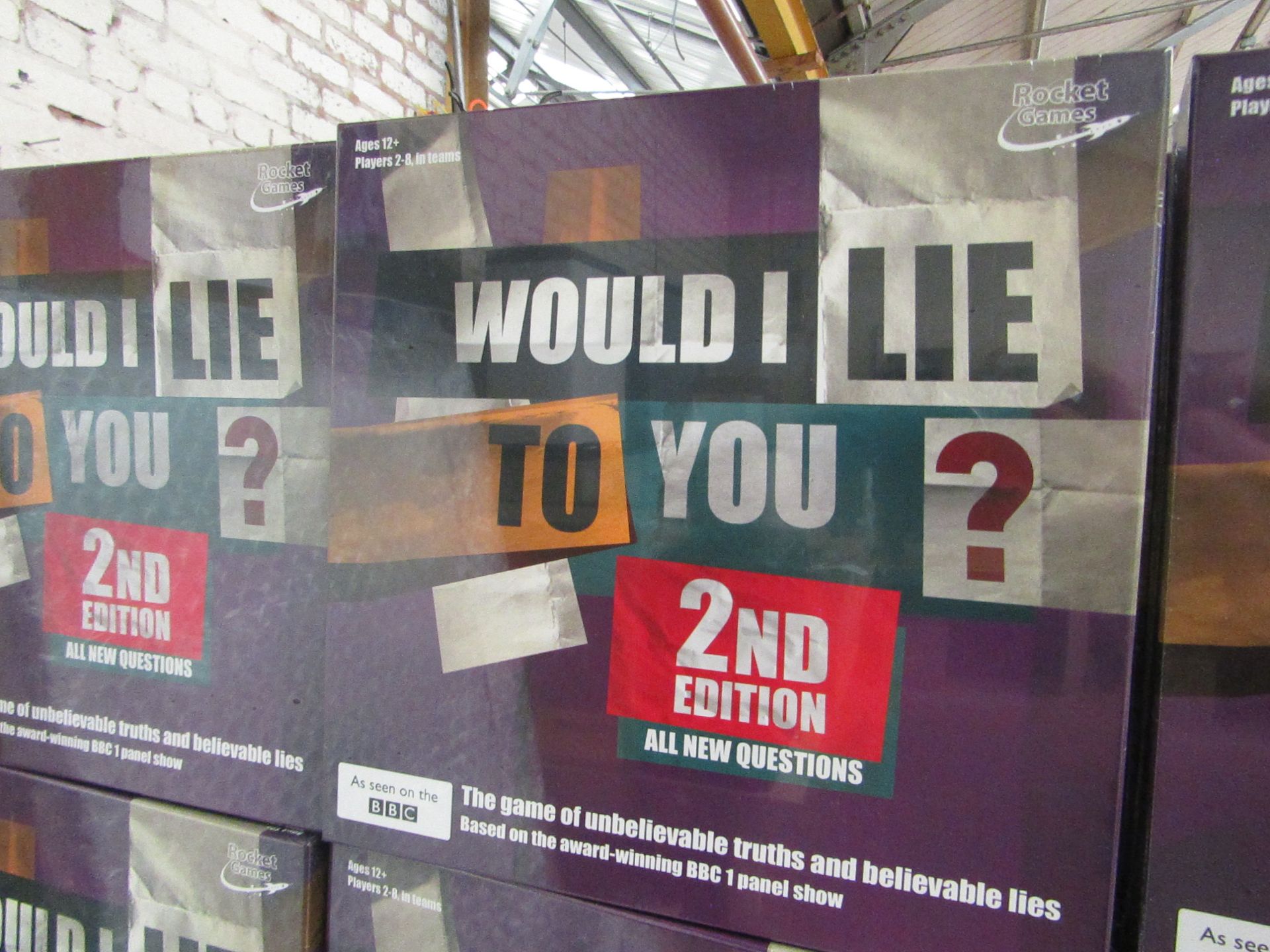 1x would I lie to you board game 2nd edition - new & packaged.