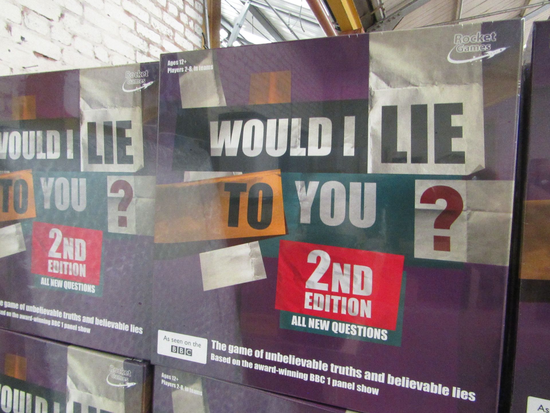 1x would I lie to you board game 2nd edition - new & packaged.