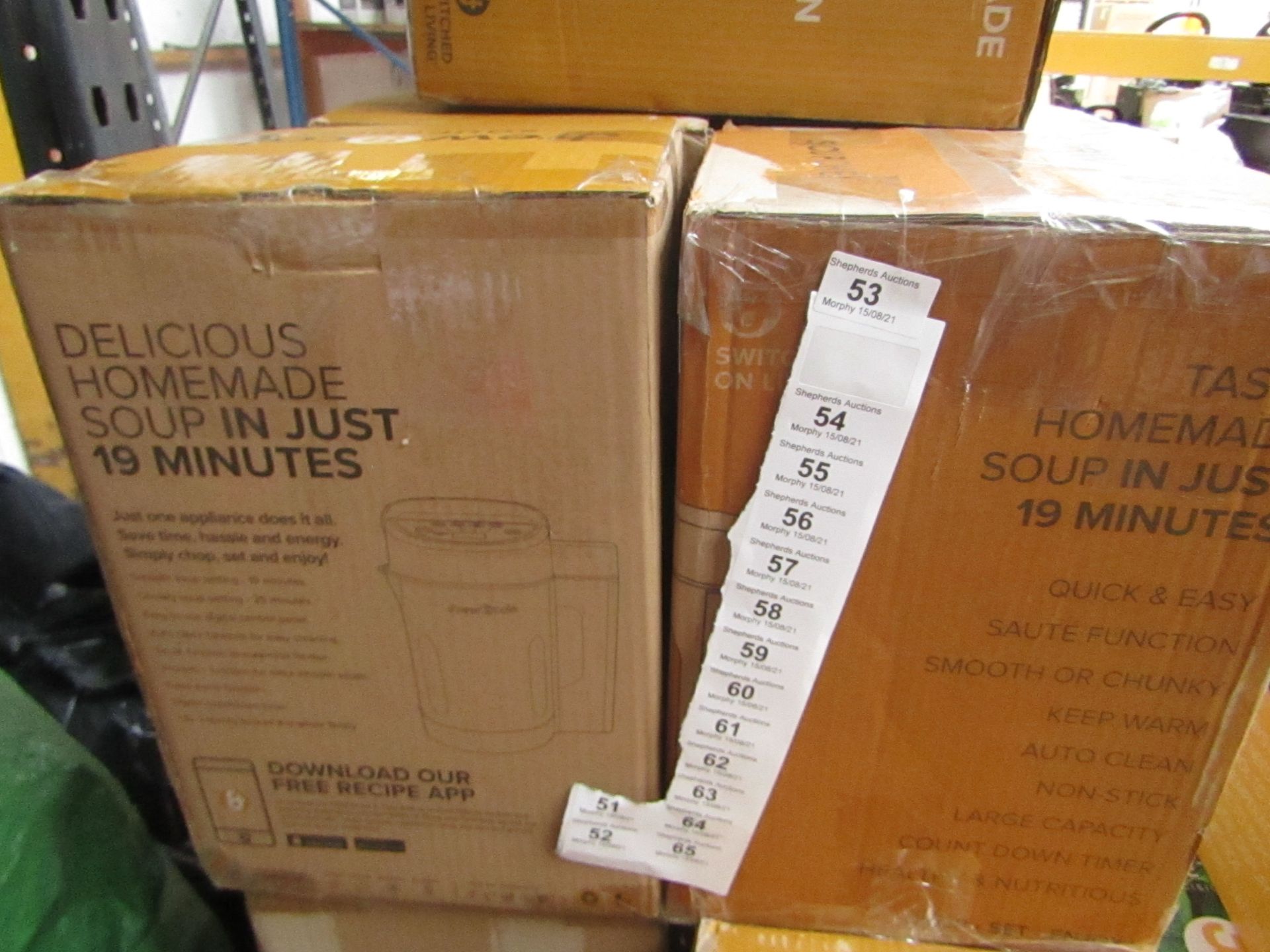 | 1x | DREW AND COLE SOUP CHEF | PROFESSIONALLY REFURBISHED AND RE BOXED |NO ONLINE RESALE | RRP £