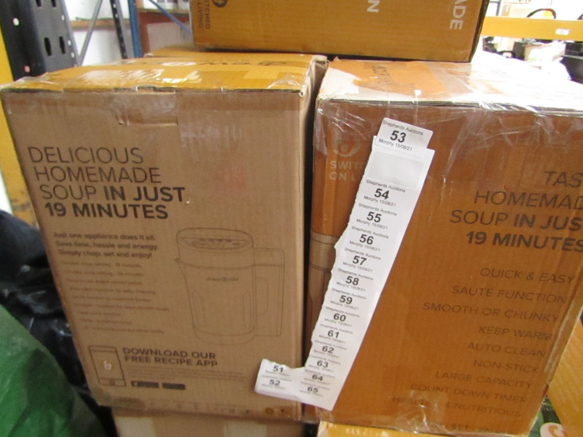 | 1x | DREW AND COLE SOUP CHEF | PROFESSIONALLY REFURBISHED AND RE BOXED |NO ONLINE RESALE | RRP £