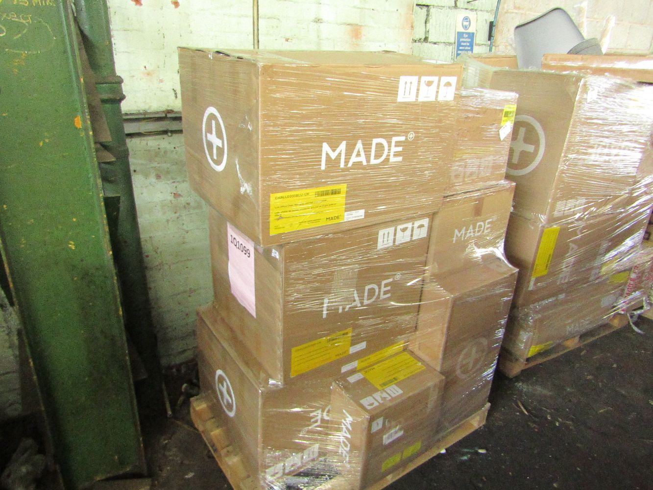 Pallets Of Unworked Made.com Customer Returns