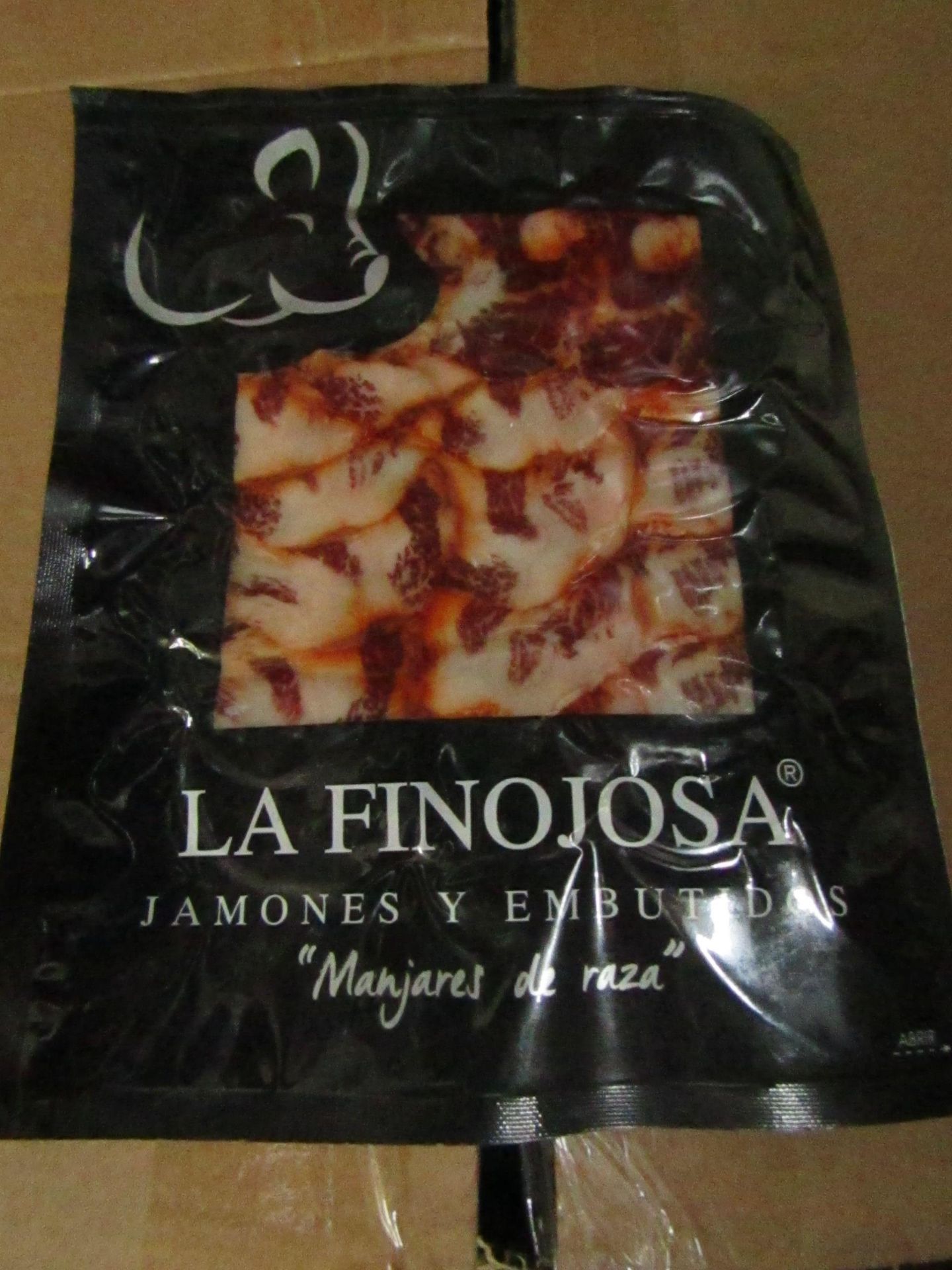 10 X 100G PACKETS LA FINOJOSA lOMITO BELLOTA 100%  IBERICO BB 13.3.22 RRP £10 PER PACKET IBERICO