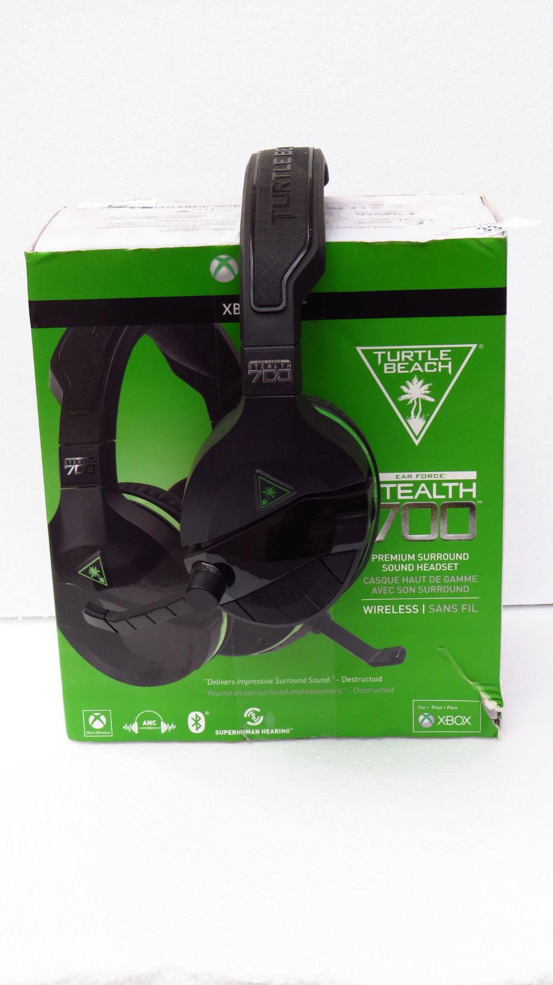 Turtle Beach Stealth 700 Wirelss Gaming Headset - For Xbox - Cannot test due to no console & Boxed -