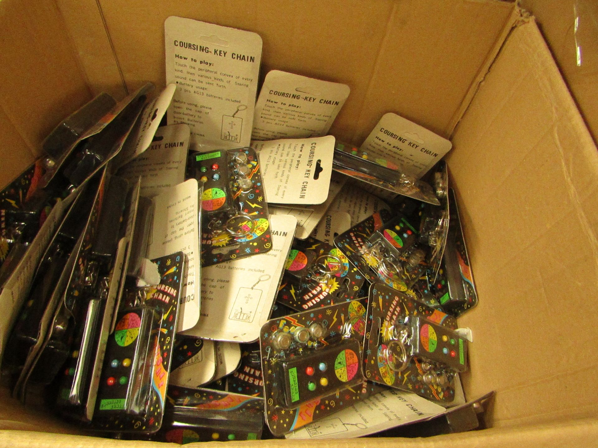 20x Cursing keyrings - Untested & Packaged.