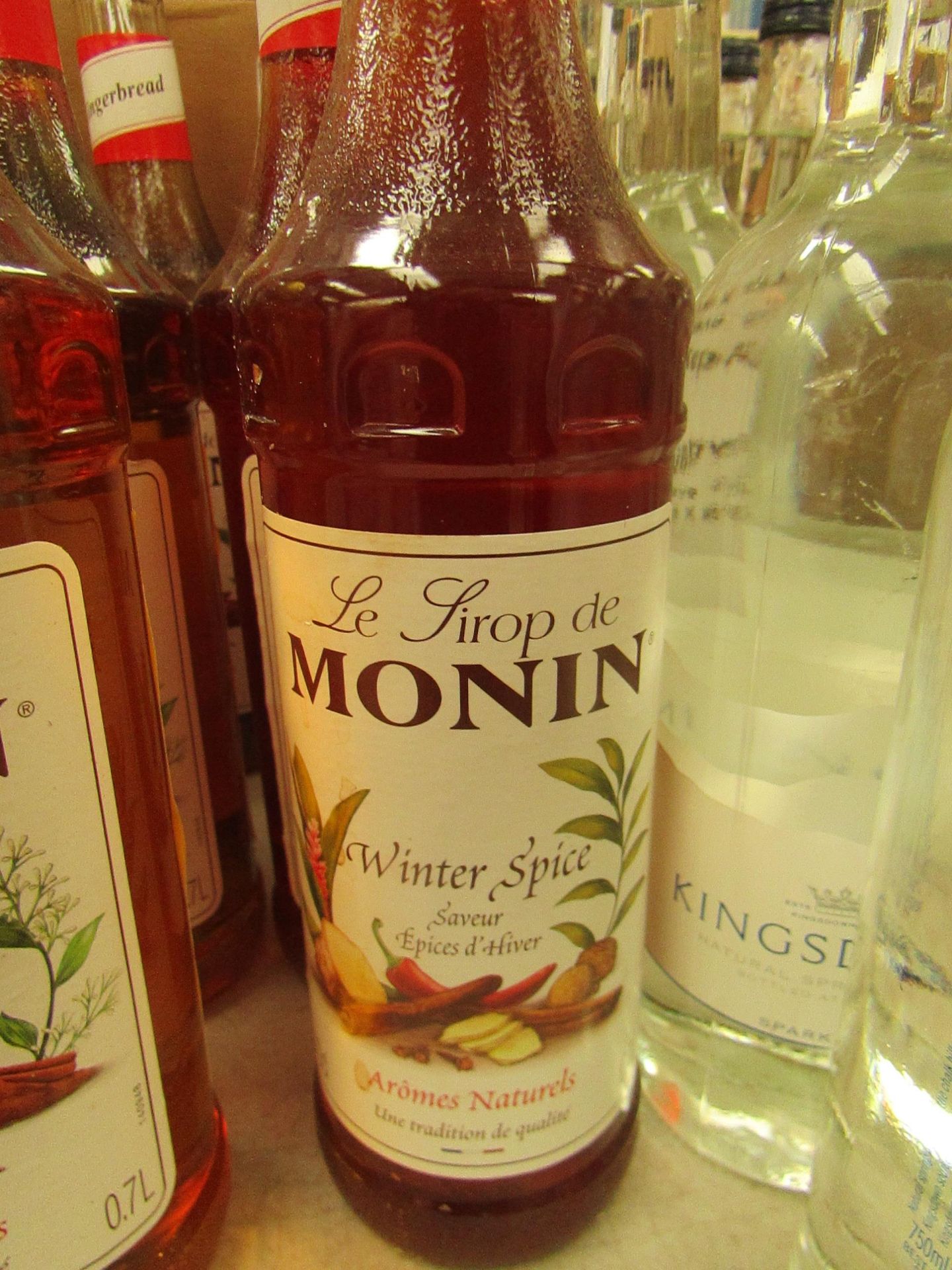 Monin - Winter Spice Syrup - 700ml - New & Sealed.