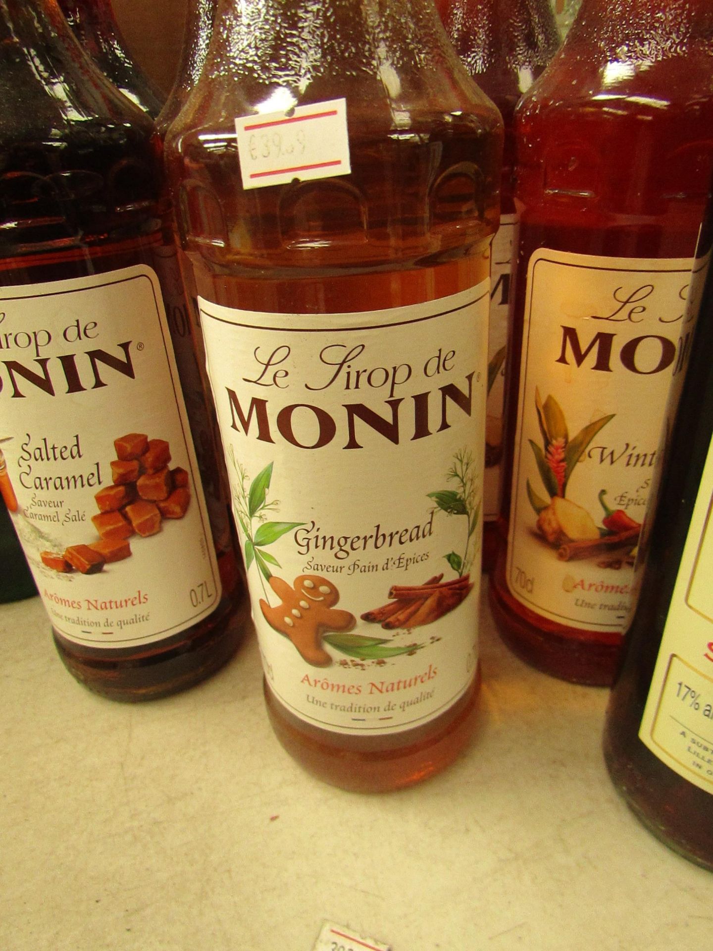 Monin - Syrup Gingerbread - 700ml | 24 2/3oz - New & Sealed