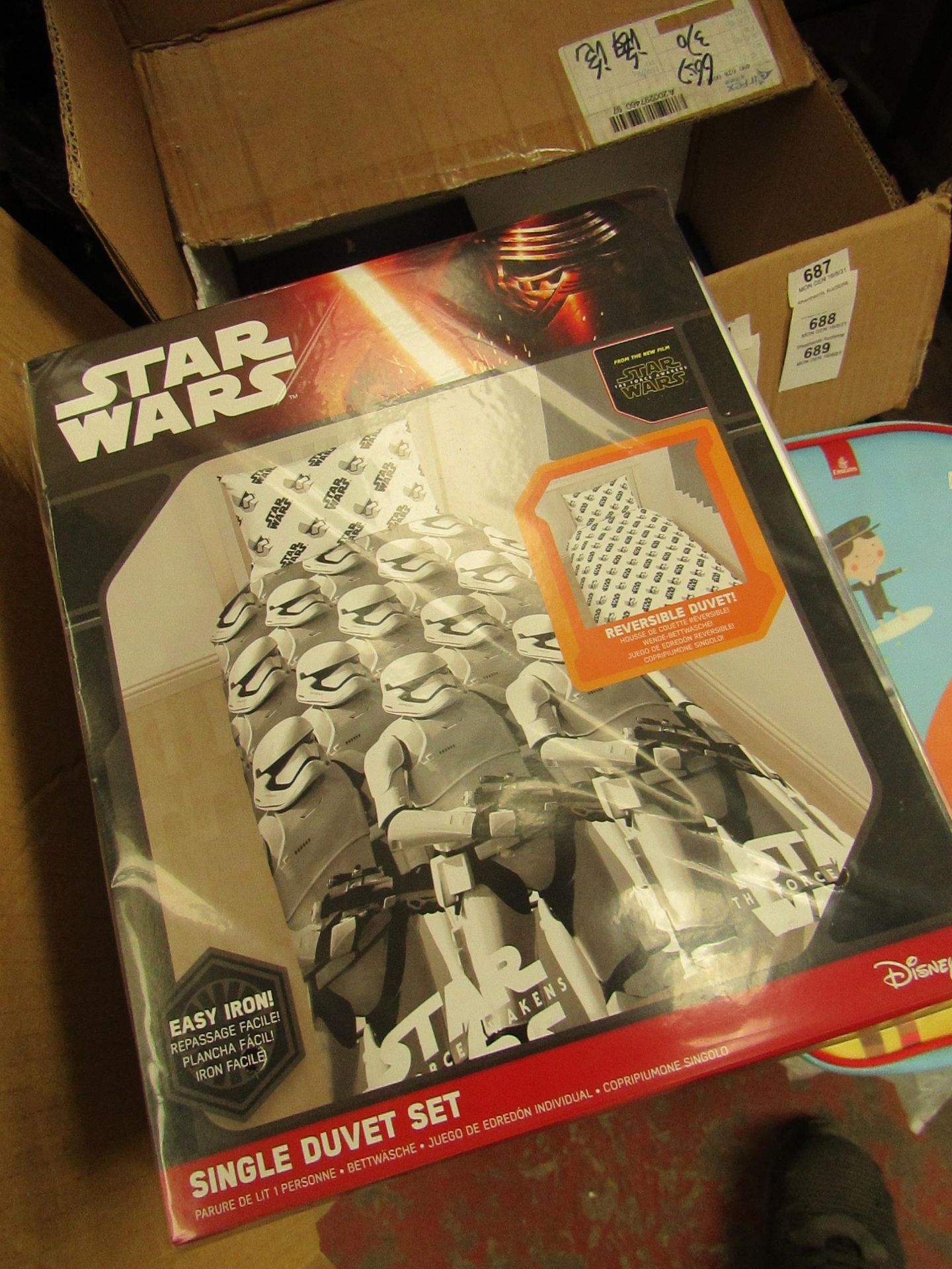 Star Wars Single Duvet - New & Packaged.