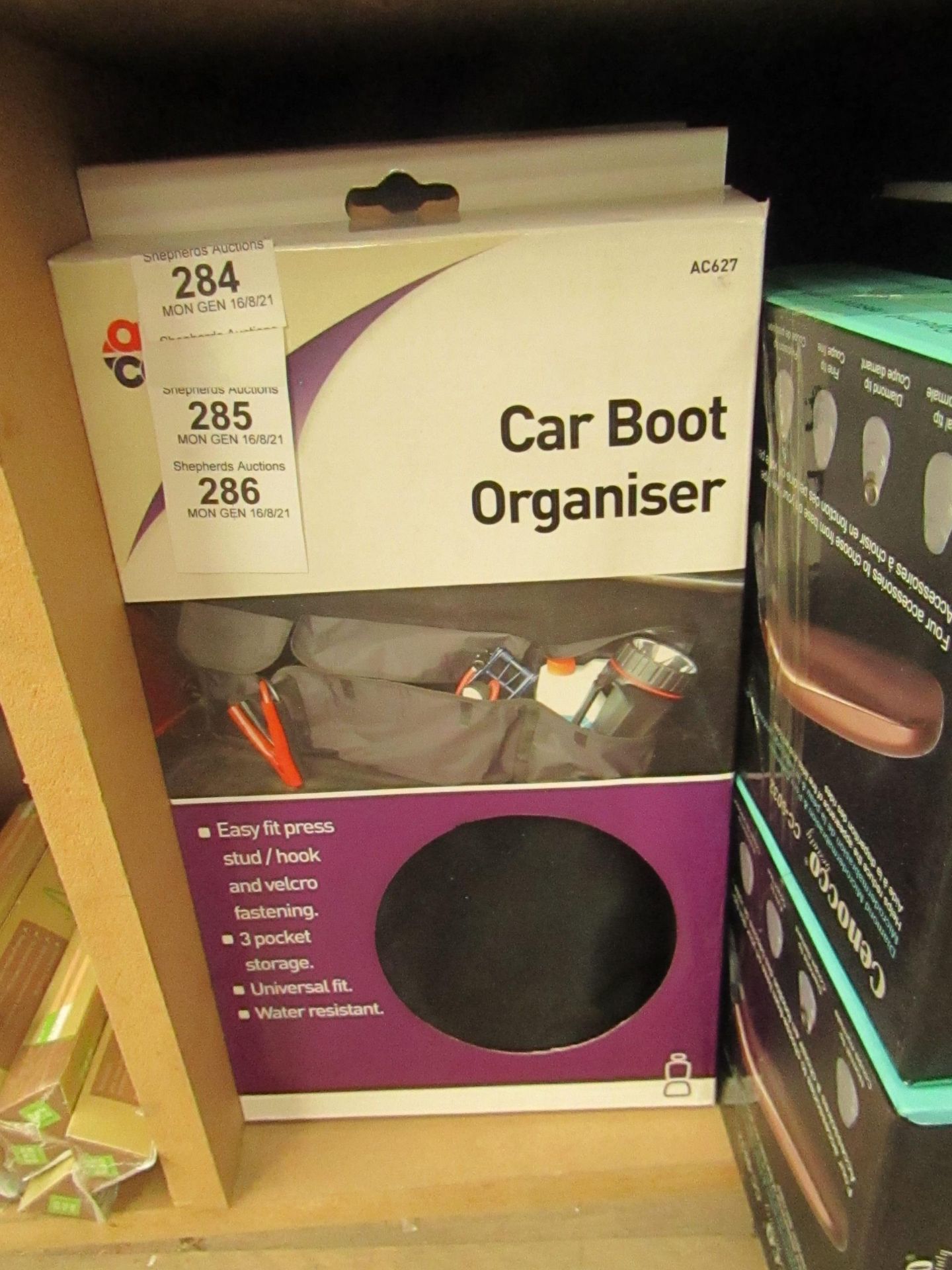 Autocare - Car Boot Organiser (Universal Fit) - New & Boxed.