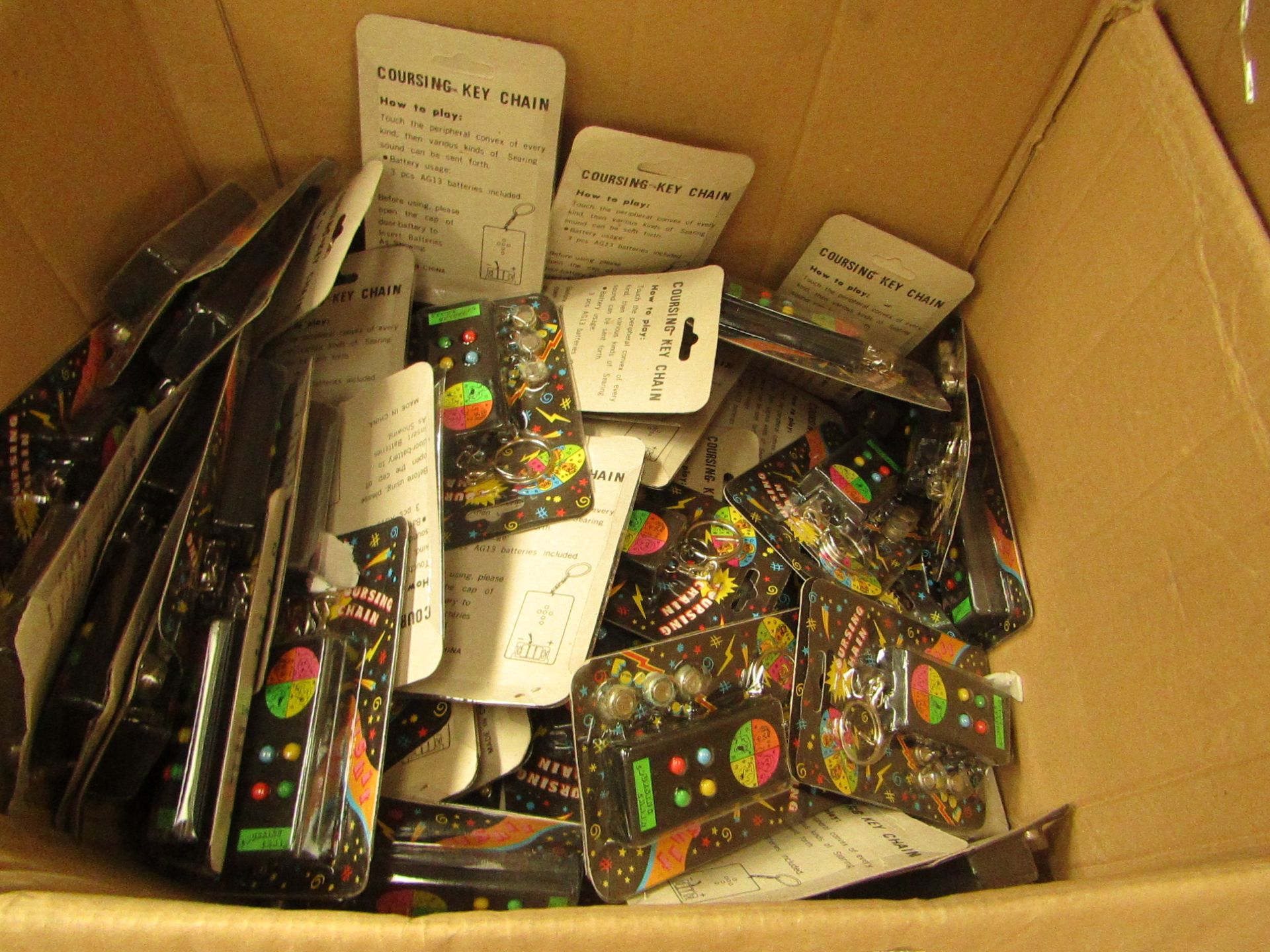 20x Cursing keyrings - Untested & Packaged.