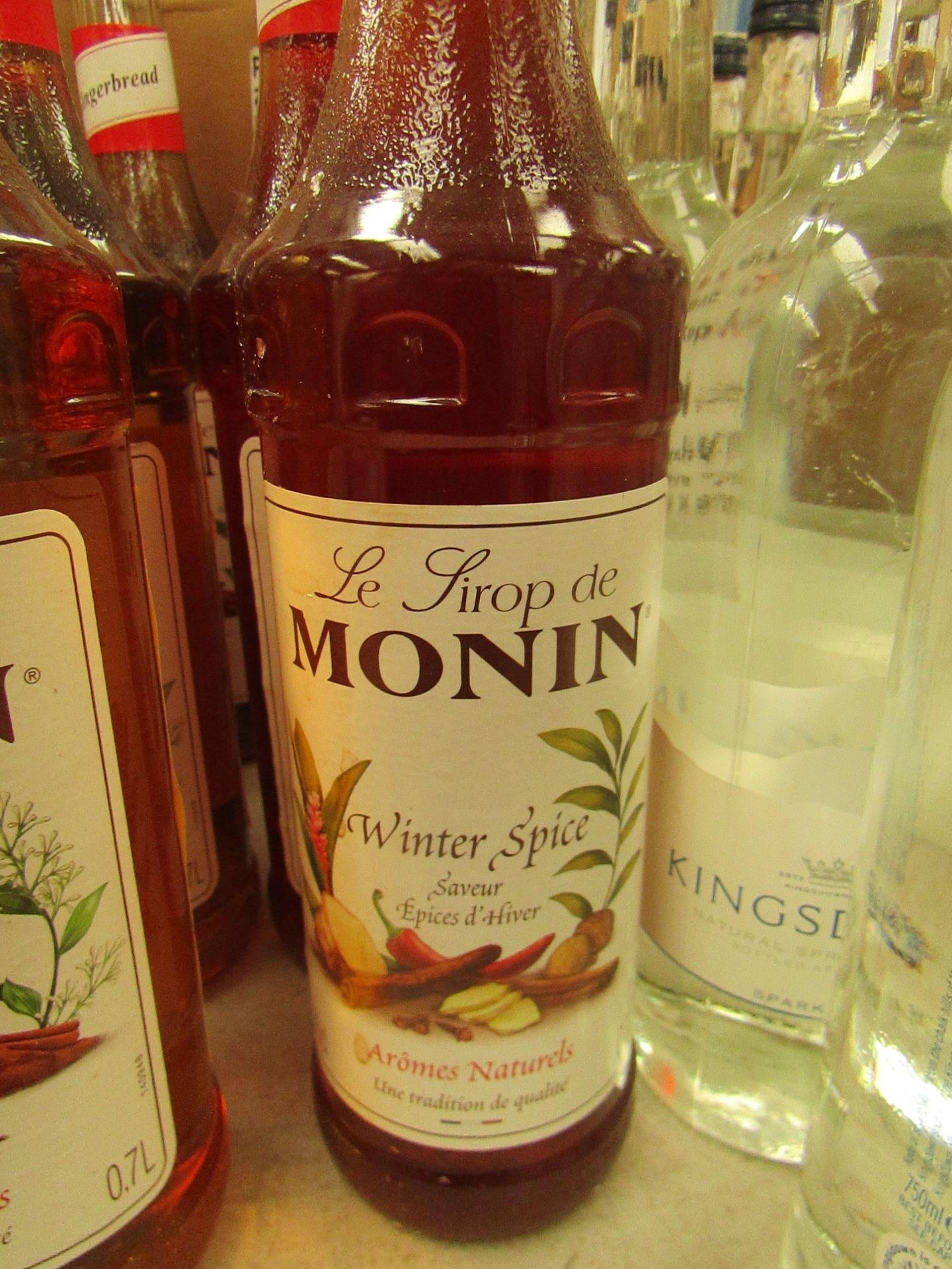 Monin - Winter Spice Syrup - 700ml - New & Sealed.