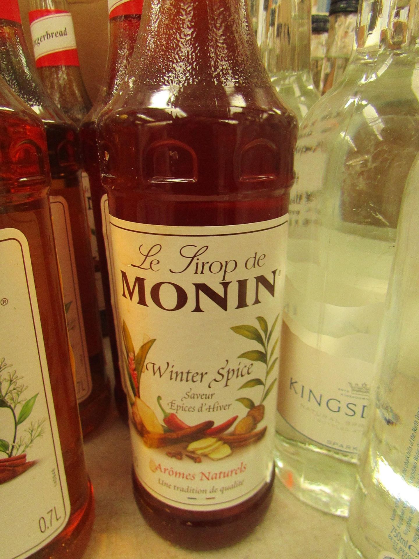 Monin - Winter Spice Syrup - 700ml - New & Sealed.