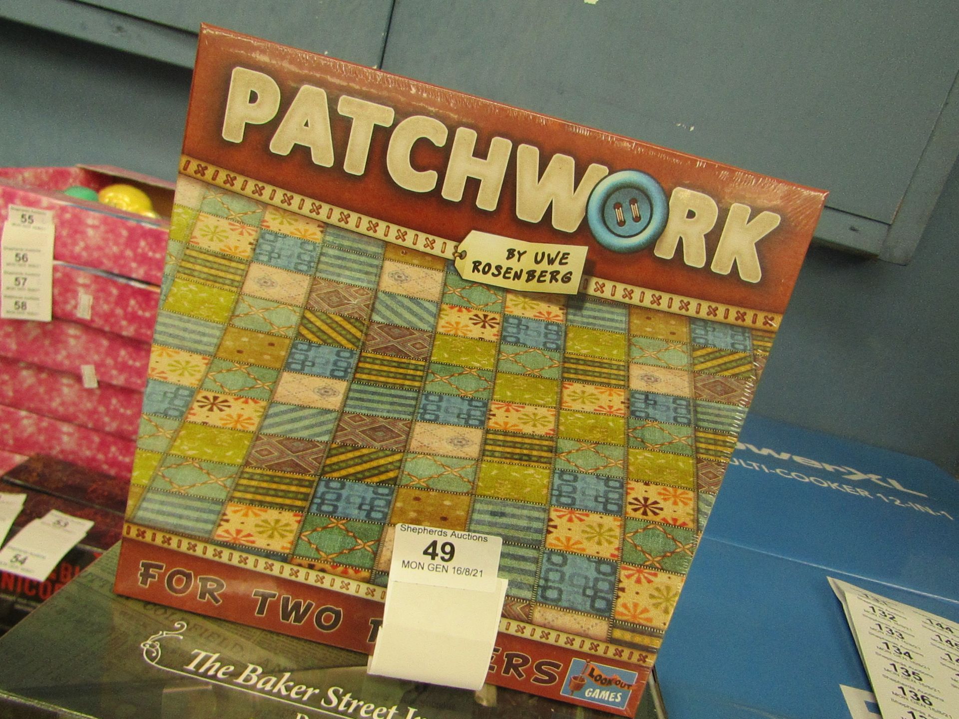 Patchwork - 2 Player Activity Game - New & Boxed.