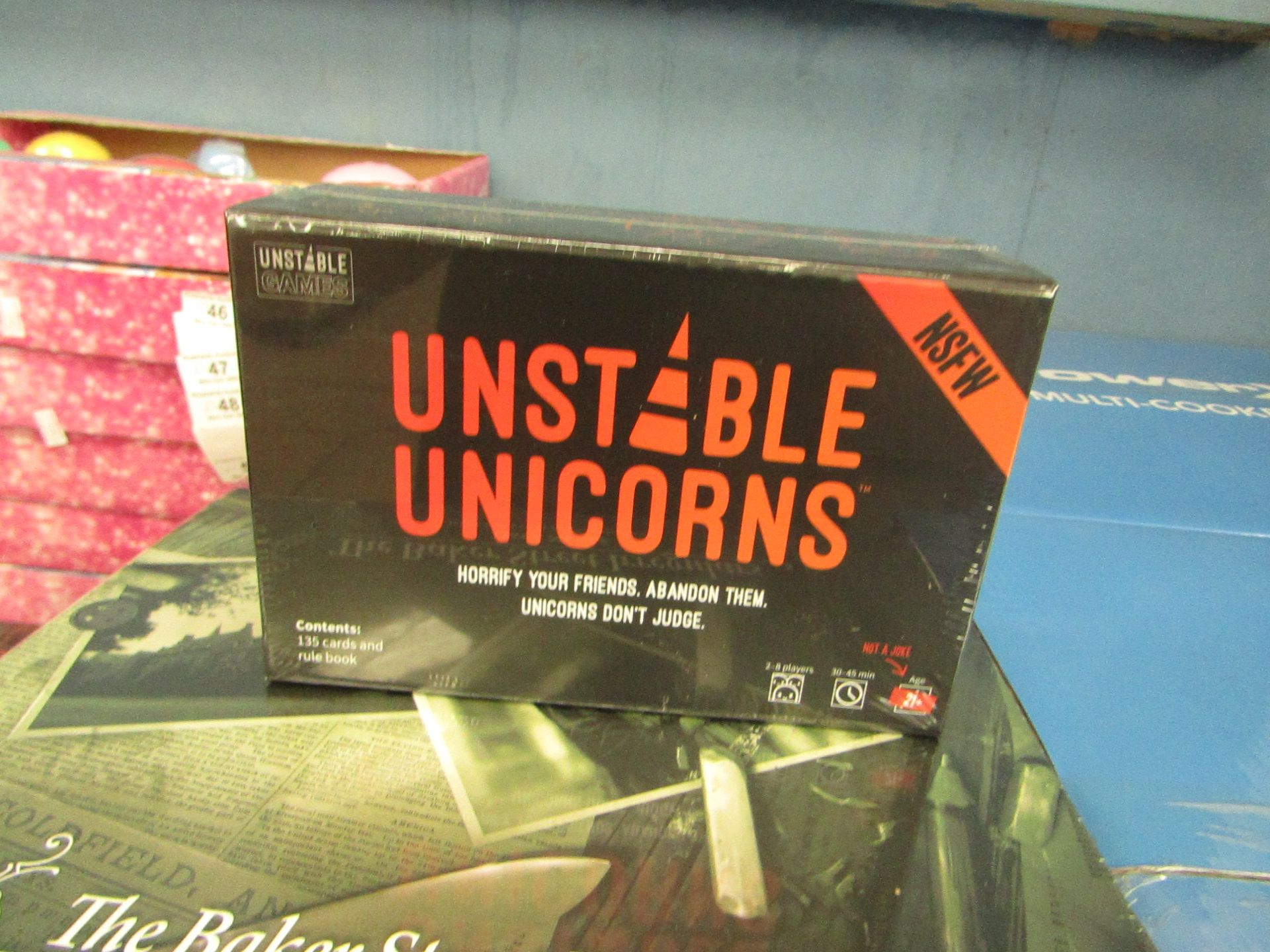 Unstopable Unicorn's - Card Game - New & Packaged.