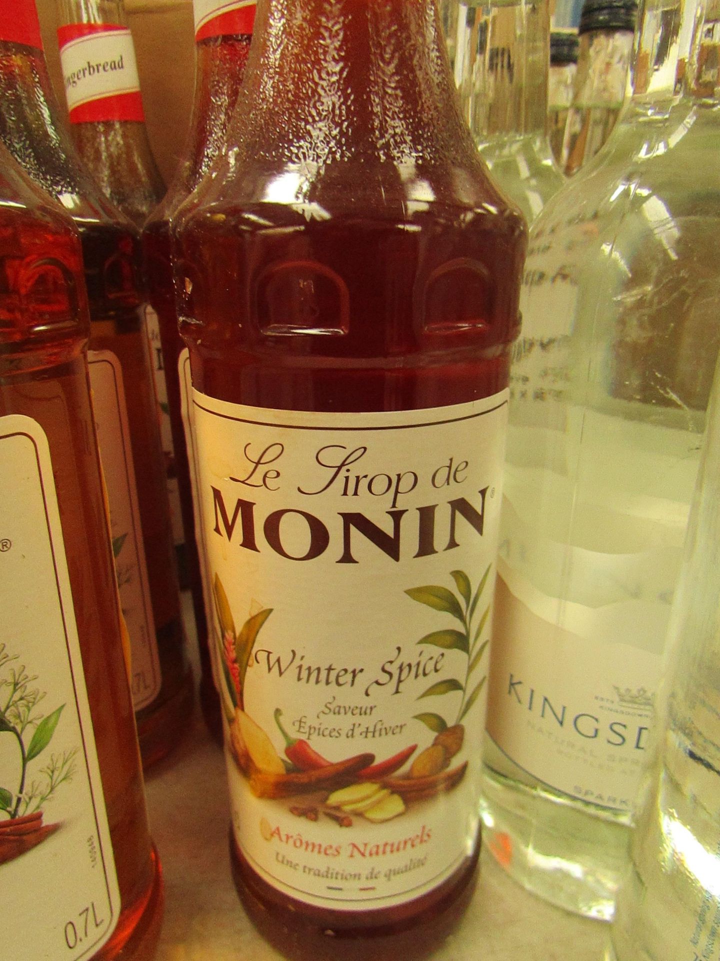 Monin - Winter Spice Syrup - 700ml - New & Sealed.