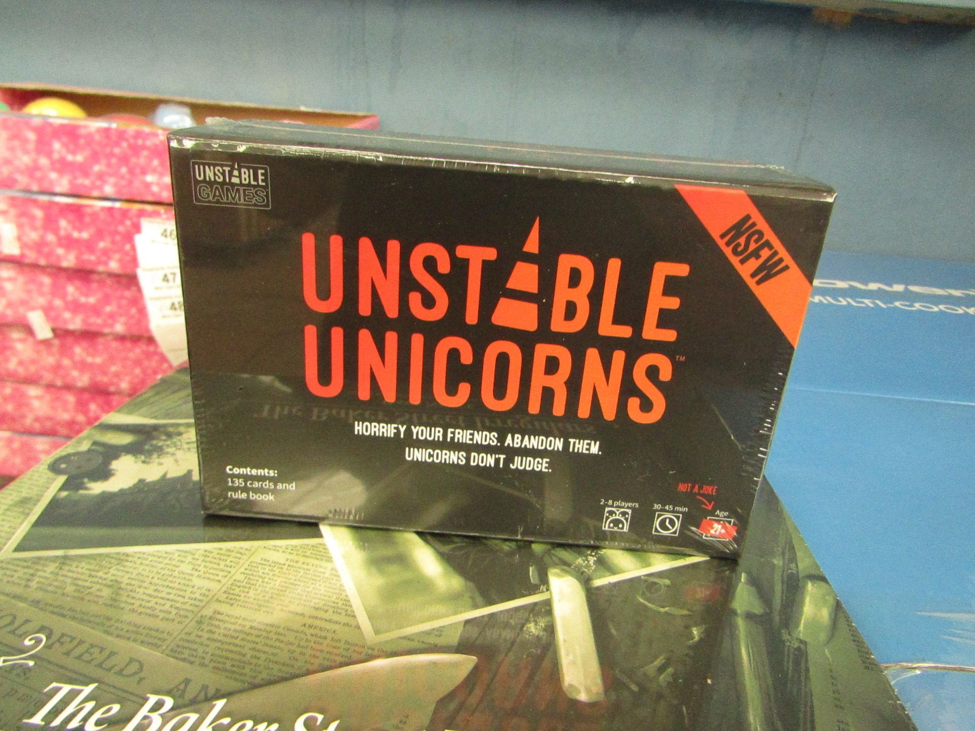 Unstopable Unicorn's - Card Game - New & Packaged.