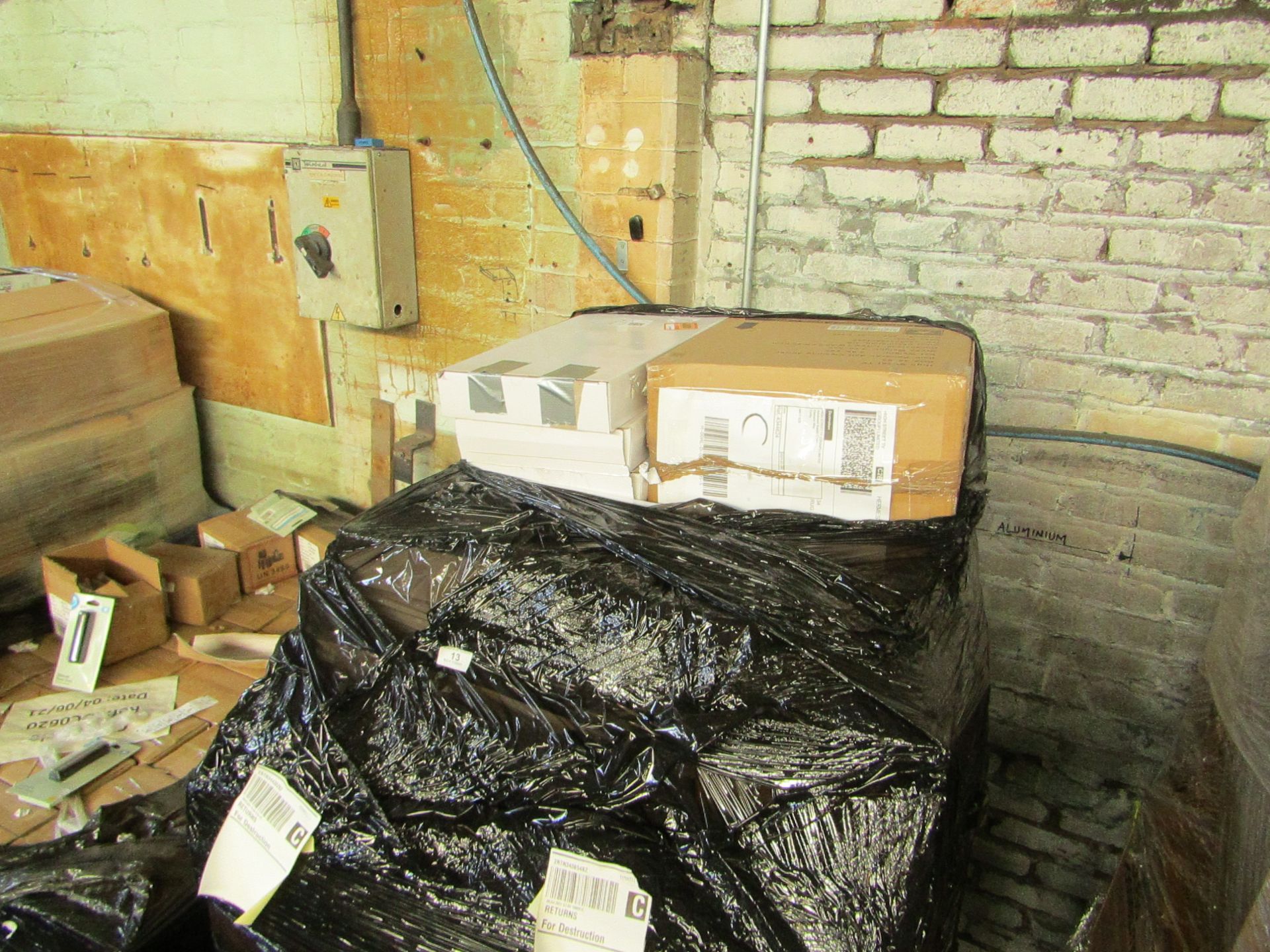 1X PALLET OF RAW CUSTOMER RETURN ELECTRICAL ITEMS FROM A LARGE ONLINE RETAILER | NO ONLINE