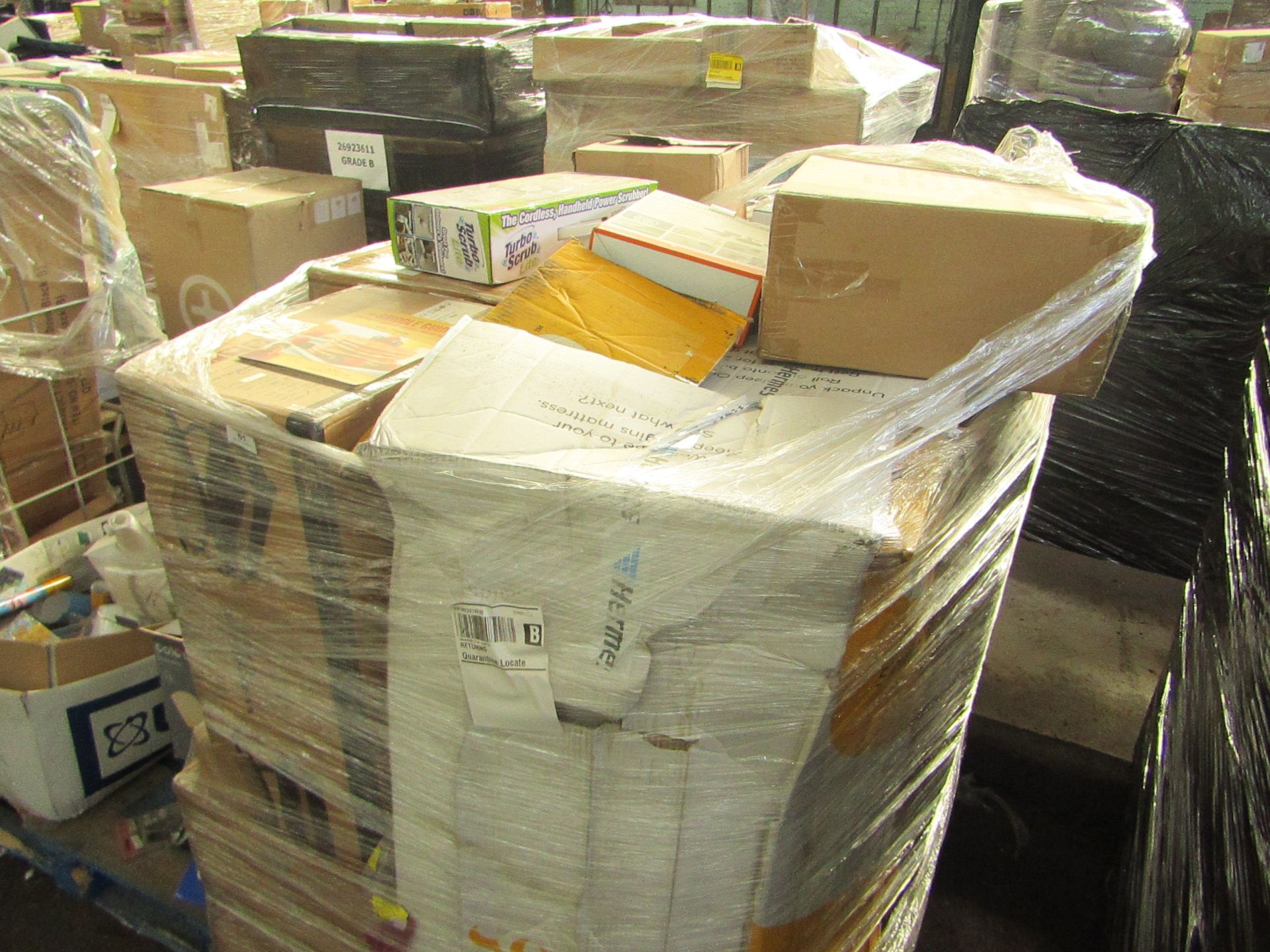 | 1X | PALLET OF RAW CUSTOMER ELECTRICAL & FITNESS RETURNS FROM A LARGE ONLINE RETAILER |