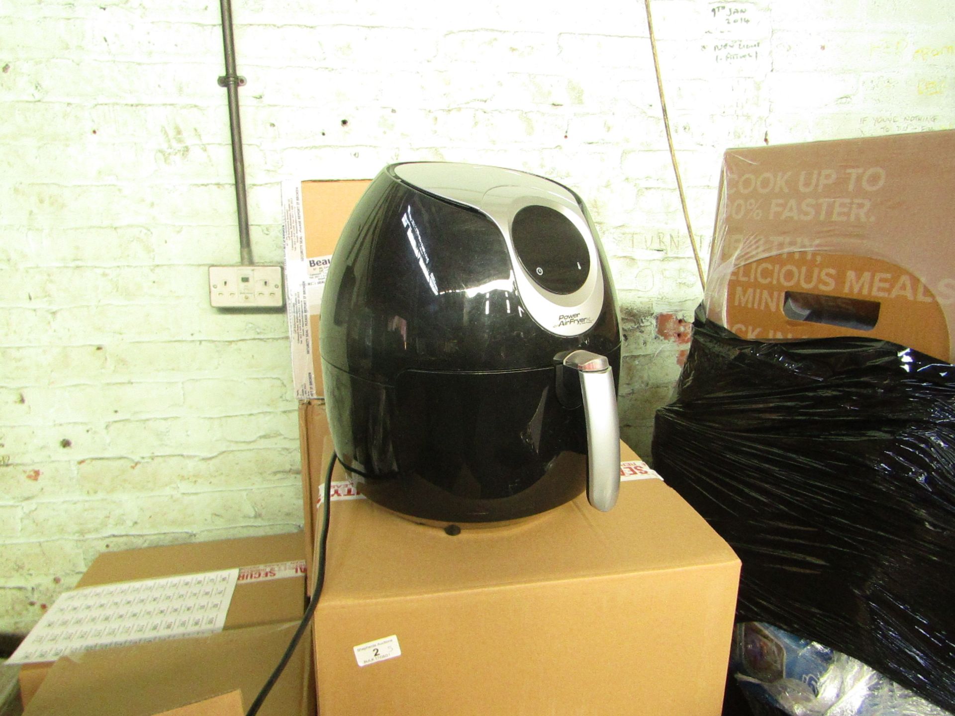 | 5X | POWER AIR FRYER XL | UNCHECKED & BOXED | NO ONLINE RESALE | RRP £149.99 | TOTAL LOT RRP £