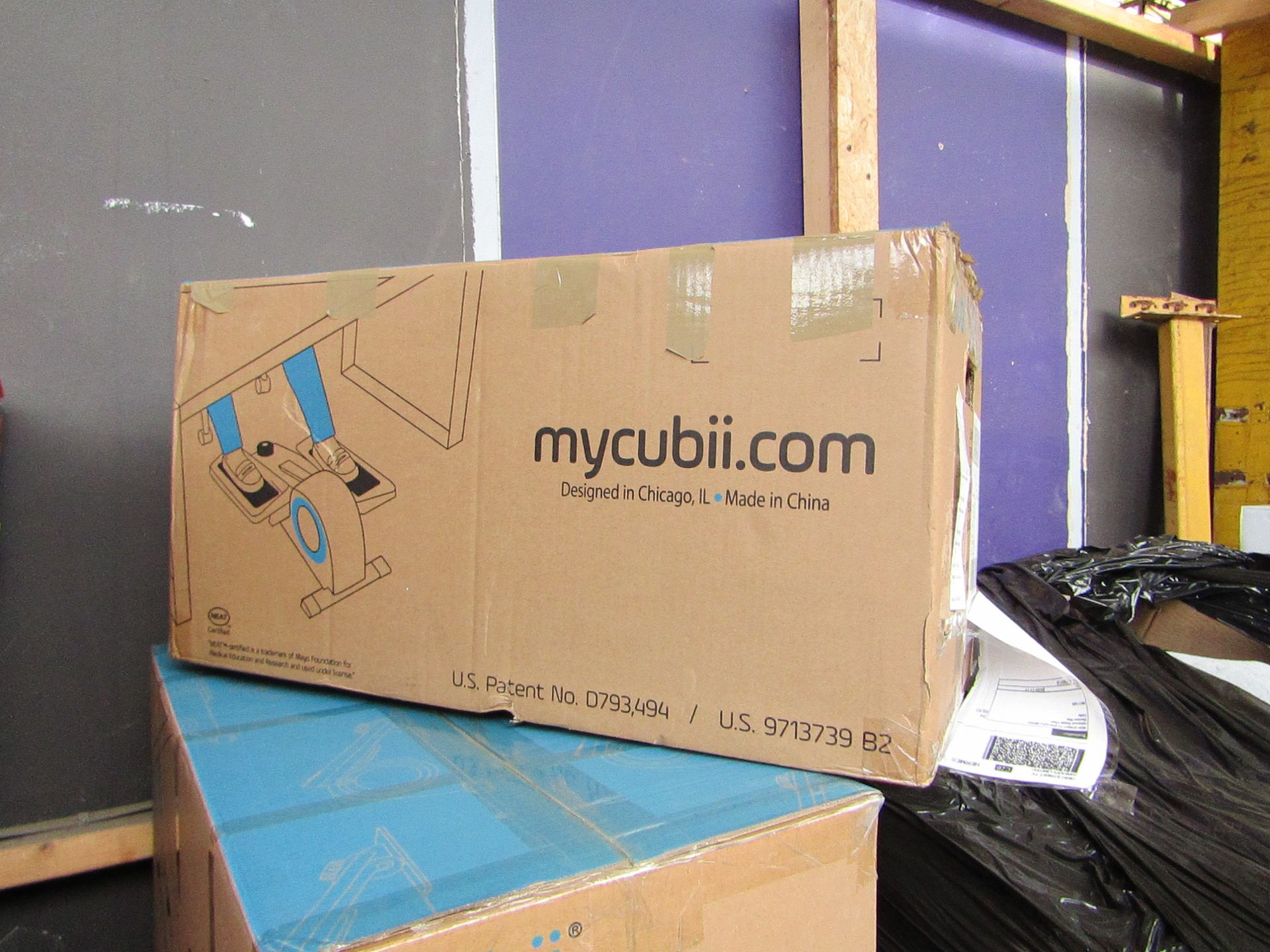 | 1X | CUBII UNDER DESK ELLIPTICAL WORKOUT | UNCHECKED & BOXED | NO ONLINE RE-SALE | RRP £179.99 |