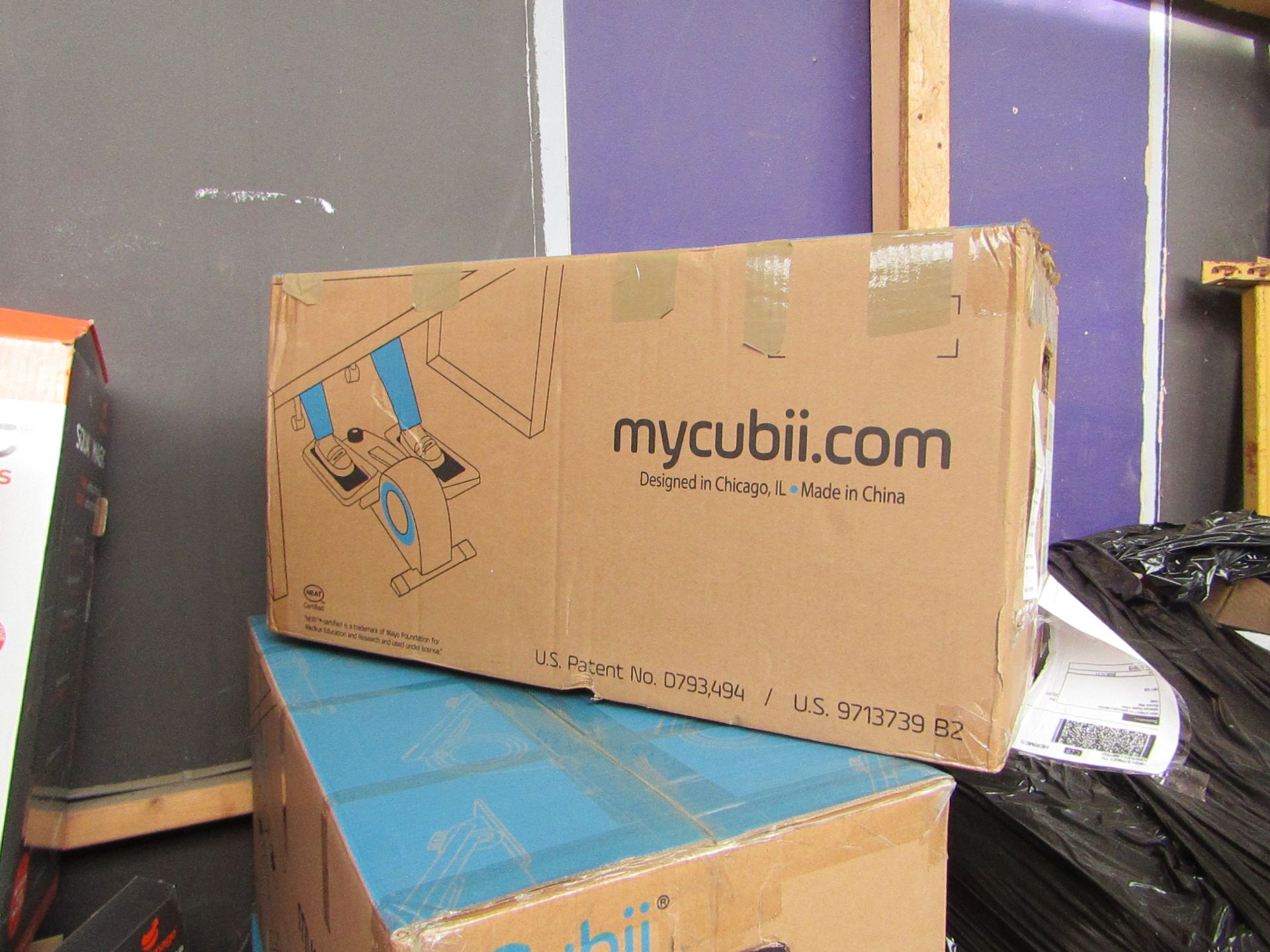 | 1X | CUBII UNDER DESK ELLIPTICAL WORKOUT | UNCHECKED & BOXED | NO ONLINE RE-SALE | RRP £179.99 |