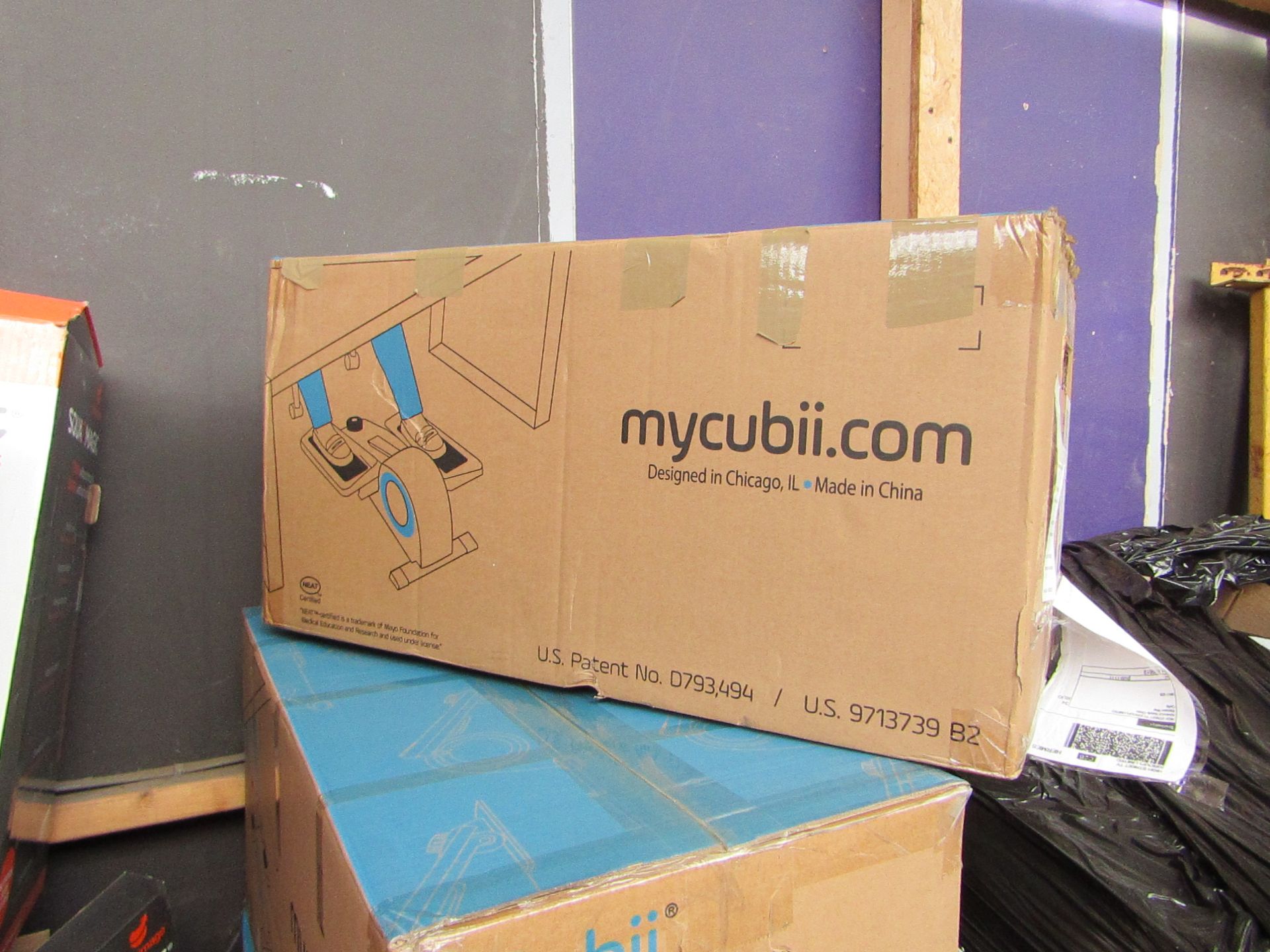 | 1X | CUBII UNDER DESK ELLIPTICAL WORKOUT | UNCHECKED & BOXED | NO ONLINE RE-SALE | RRP £179.99 |