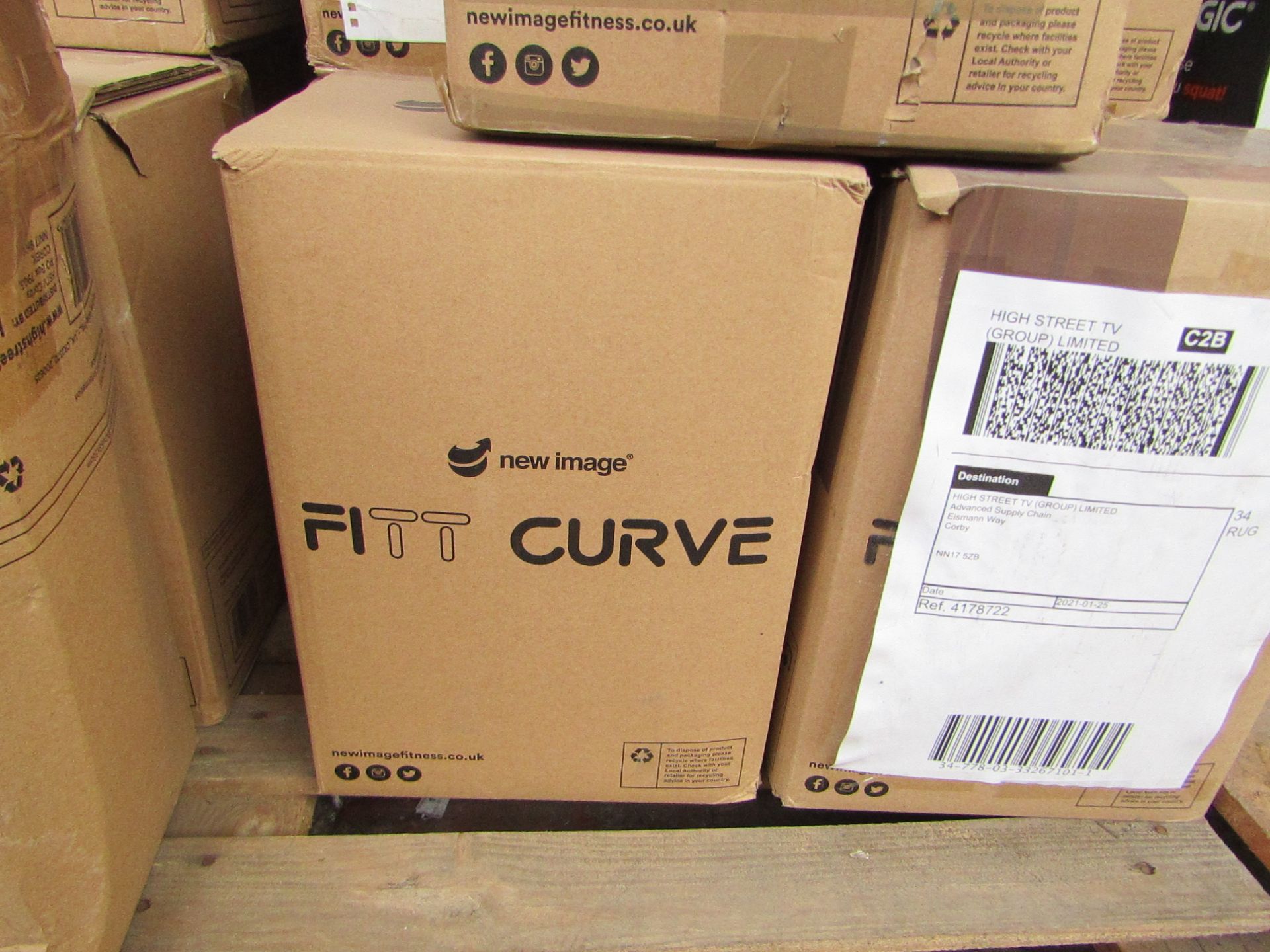 | 2X |NEW IMAGE FIT CURVE | UNCHECKED AND BOXED | NO ONLINE RE-SALE | TOTAL £ 49.99 | TOTAL LOT