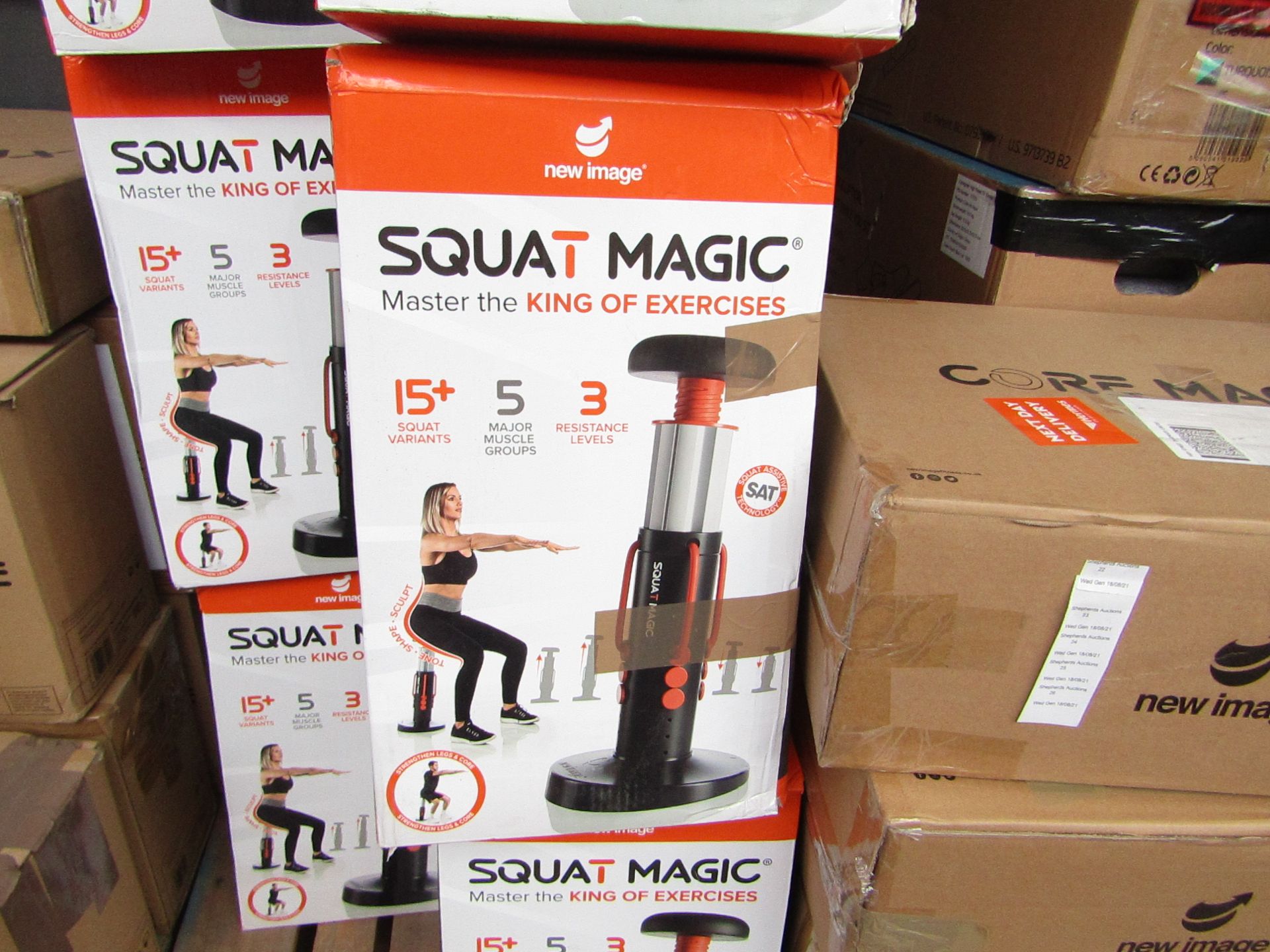 | 2X | NEW IMAGE SQUAT MAGIC | UNCHECKED AND BOXED | NO ONLINE RE-SALE | SKU C5060191467513 | RRP £