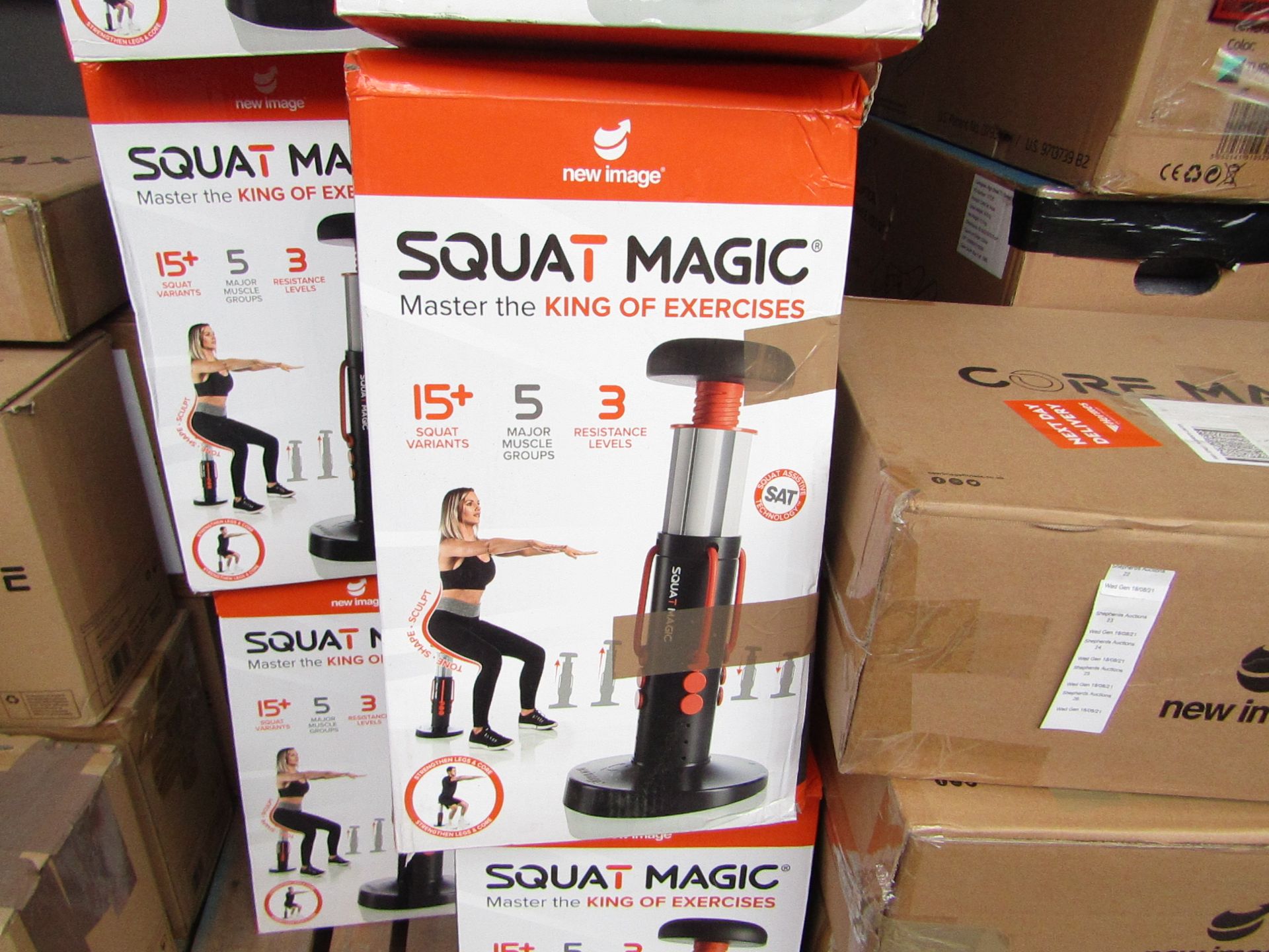 | 2X | NEW IMAGE SQUAT MAGIC | UNCHECKED AND BOXED | NO ONLINE RE-SALE | SKU C5060191467513 | RRP £