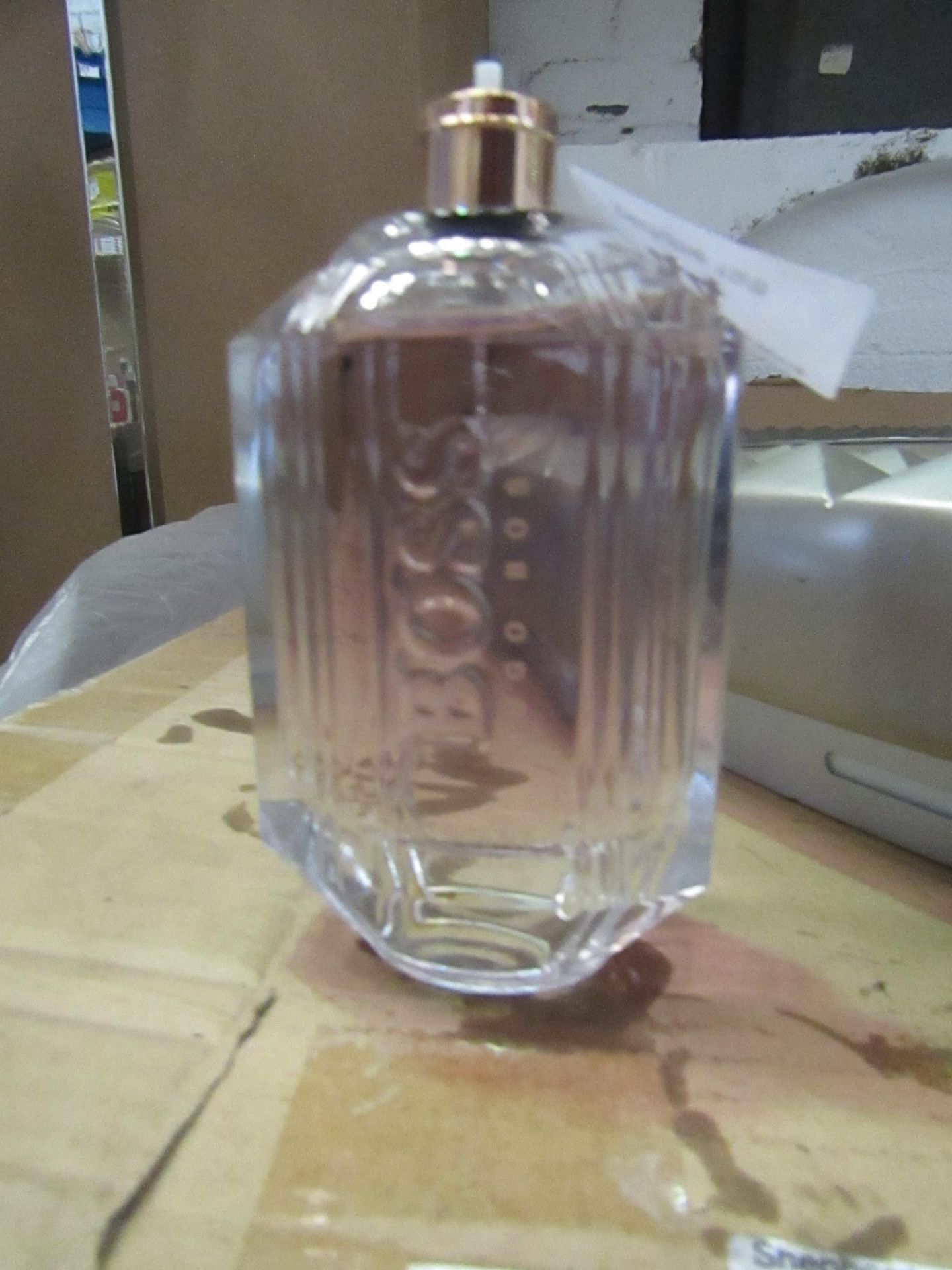 Hugo Boss The Scent - 100ml bottle - 100% full just missing top - RRP £56