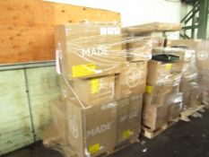Mixed pallet of Made.com customer returns to include 10 items of stock with a total RRP of