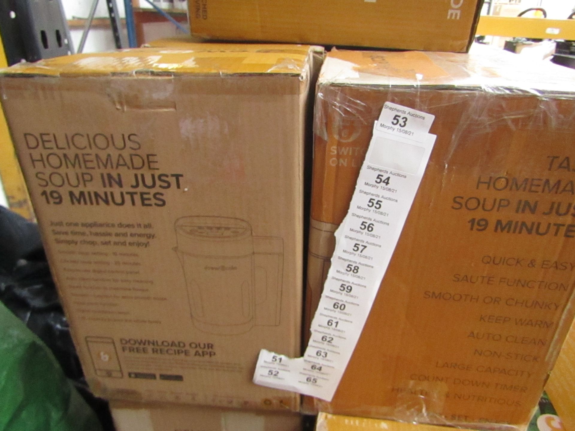 | 1x | DREW AND COLE SOUP CHEF | PROFESSIONALLY REFURBISHED AND RE BOXED |NO ONLINE RESALE | RRP £